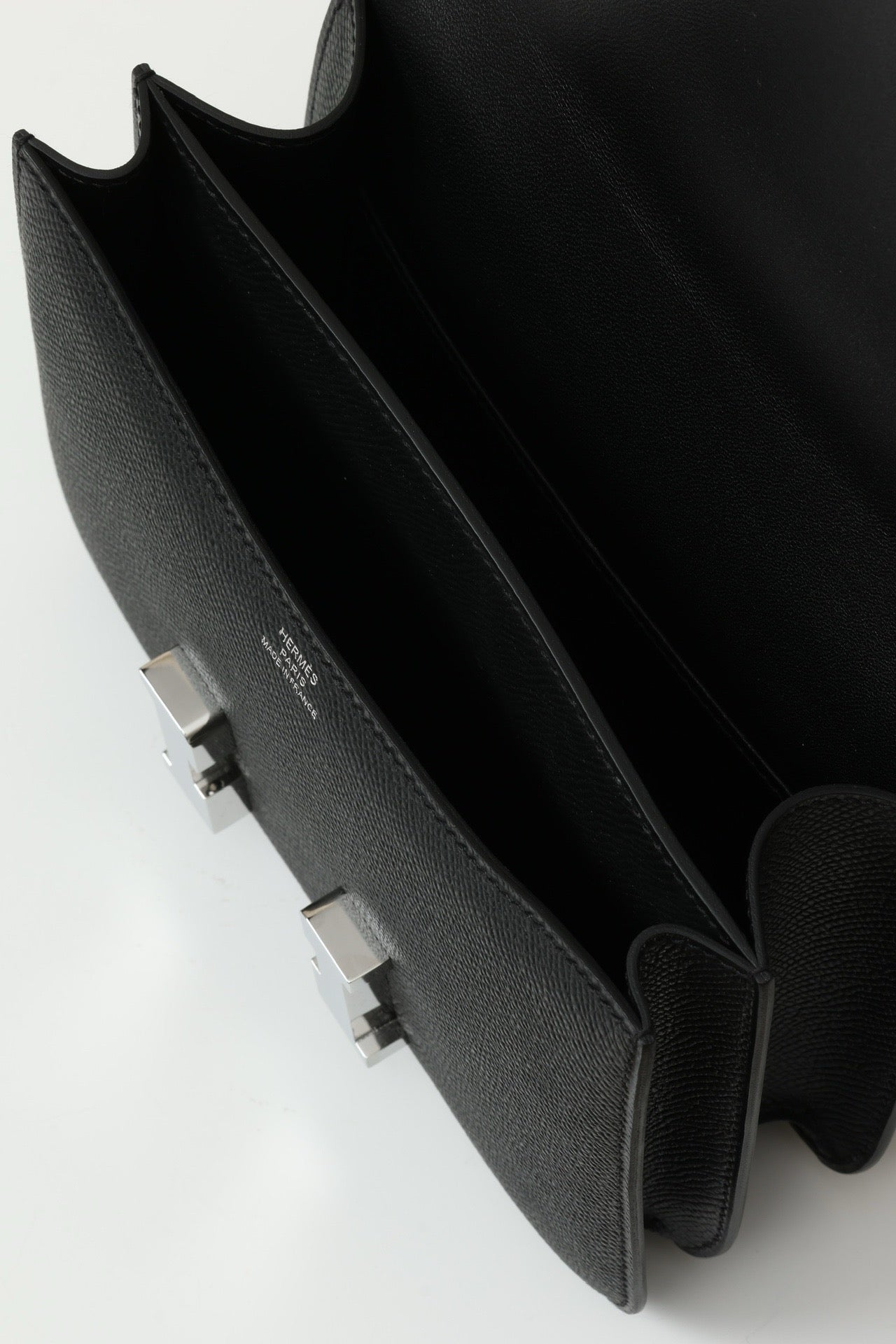 CJ19 19 cm , Black Epsom leather PHW #4295