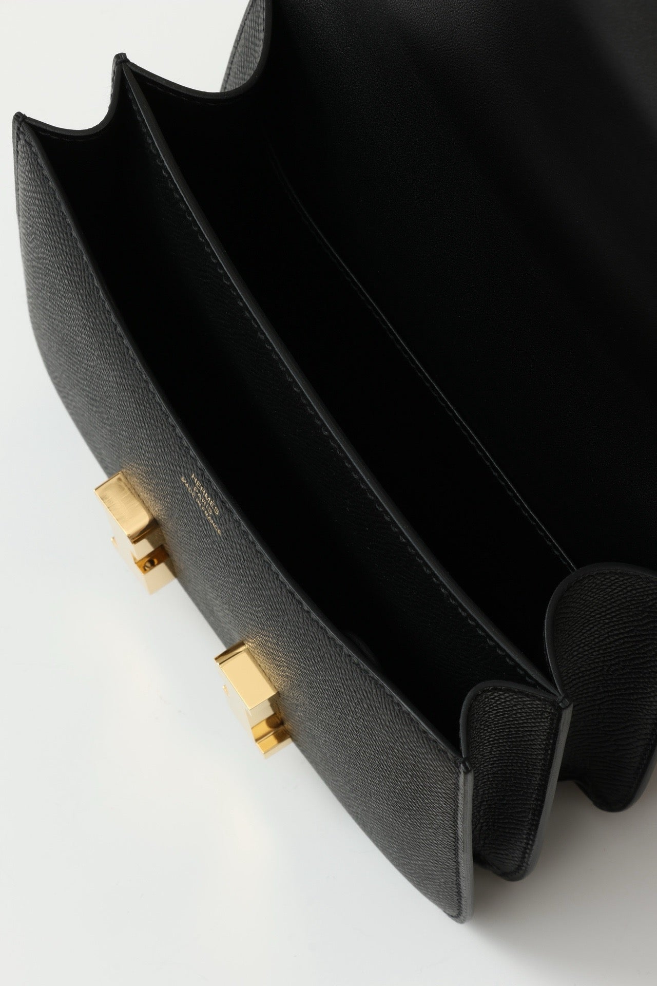 CJ19 19 cm , Black Epsom leather PHW #4296