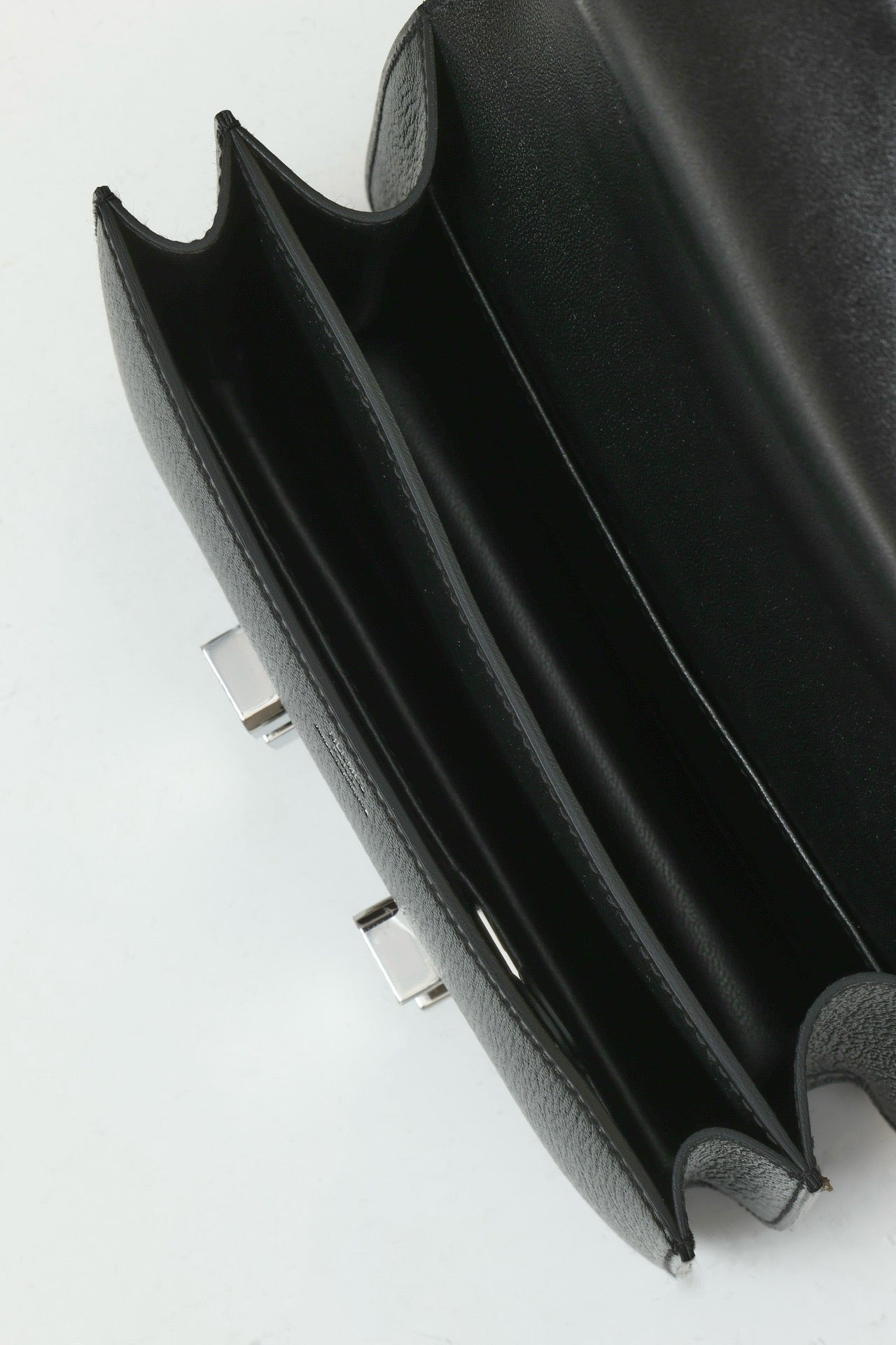 CJ19 19 cm , CK89 Black Goatskin PHW #4343