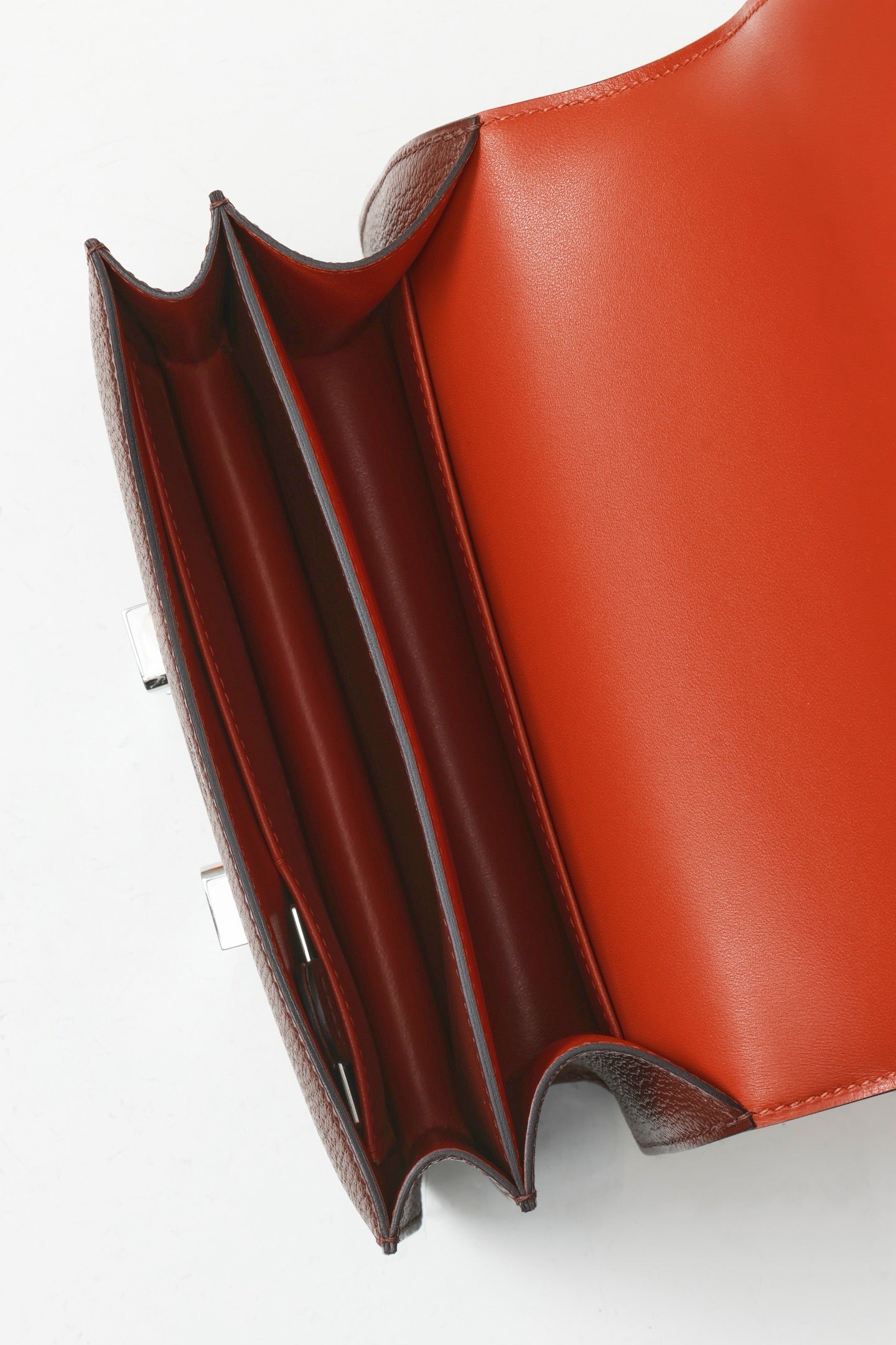 CJ19 19 cm , 41 Havana / 36 Brick Red Goatskin GHW #4348