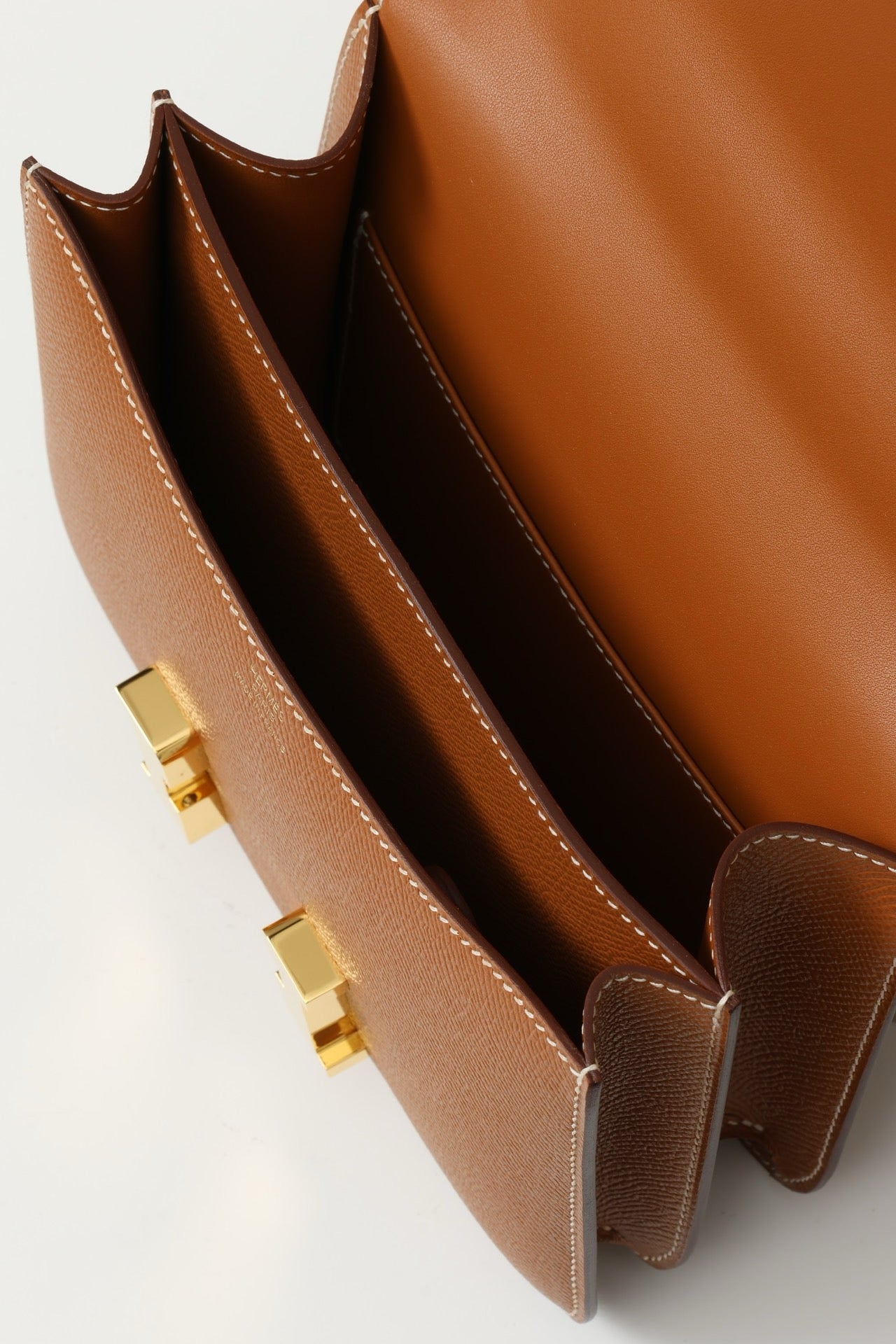 CJ19 19 cm , Gold Brown Epsom leather GHW #4298