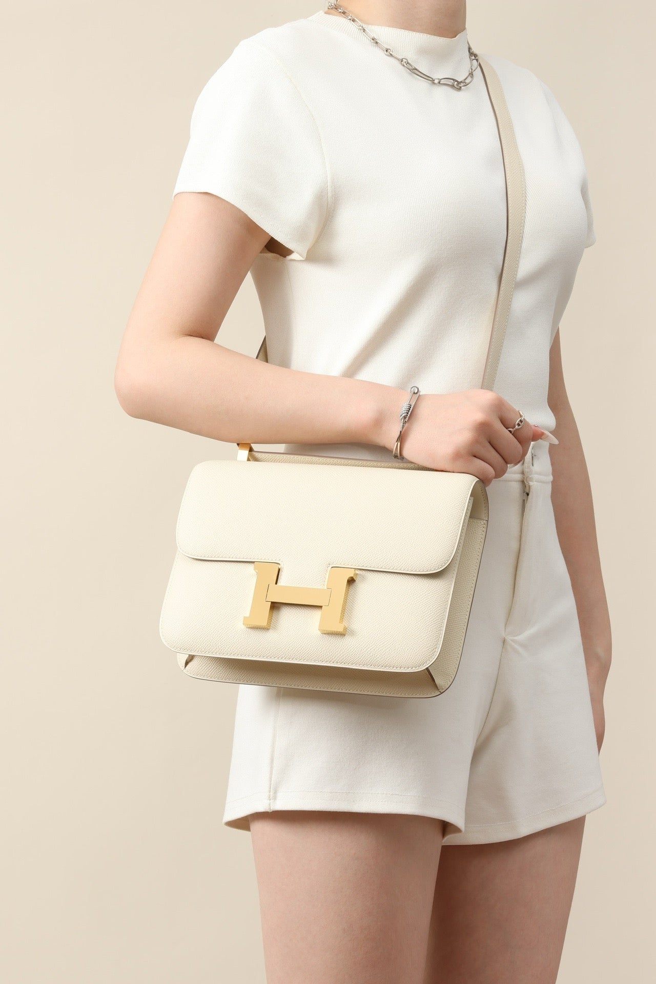 CJG 23 cm , Milkshake White GHW #4283