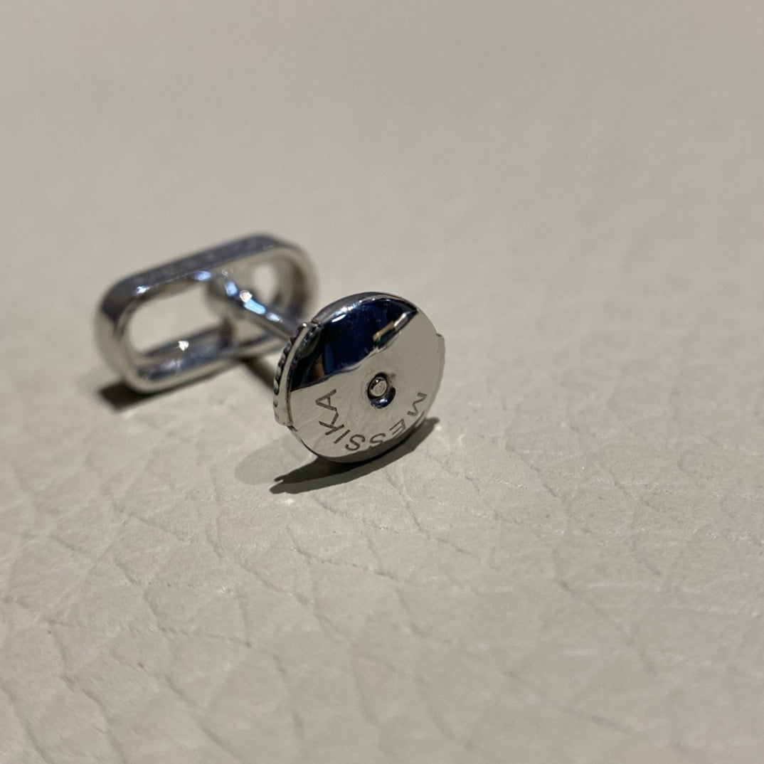 ميسيكا اقراط ذهب عيار 18 , 2.4 جرام , الماس vvs