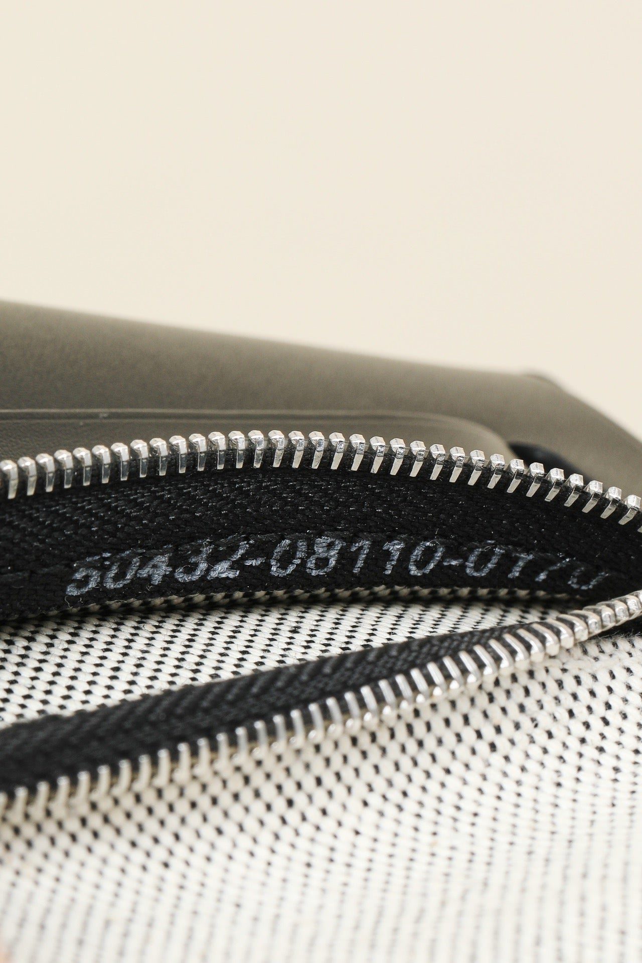 HB20 CK89 Black H Viking Canvas and Hunter Leather Shoulder Bag PHW #4631