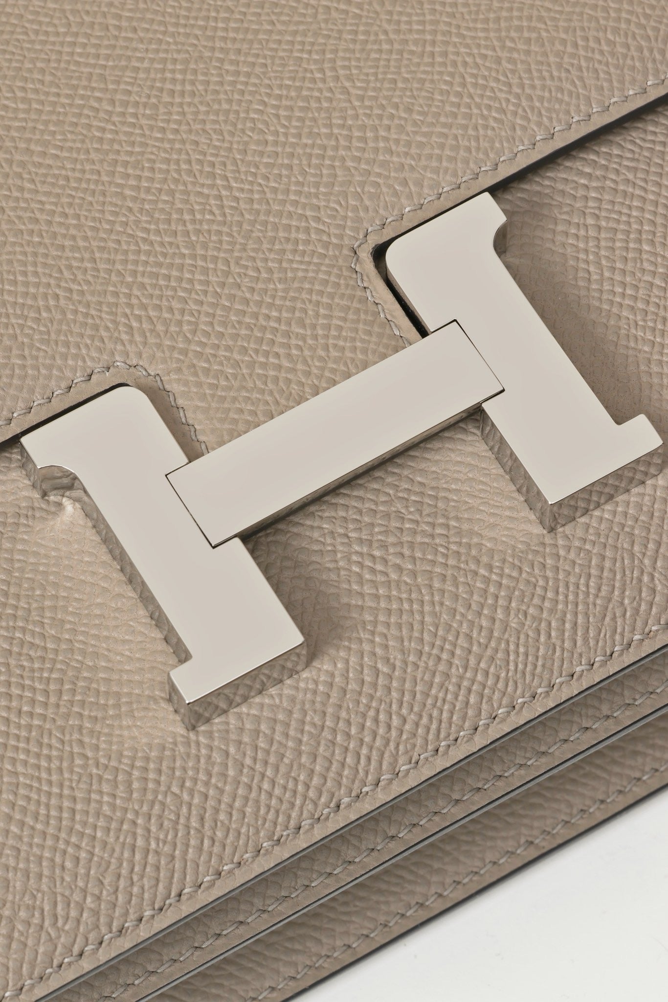 CJ19 19 cm , Asphalt Grey Epsom leather PHW #4328