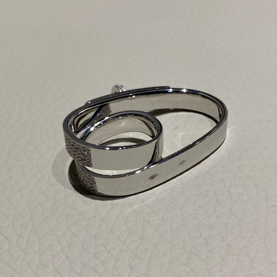 خاتم ايرميه ذهب عيار 18 , الماس vvs1