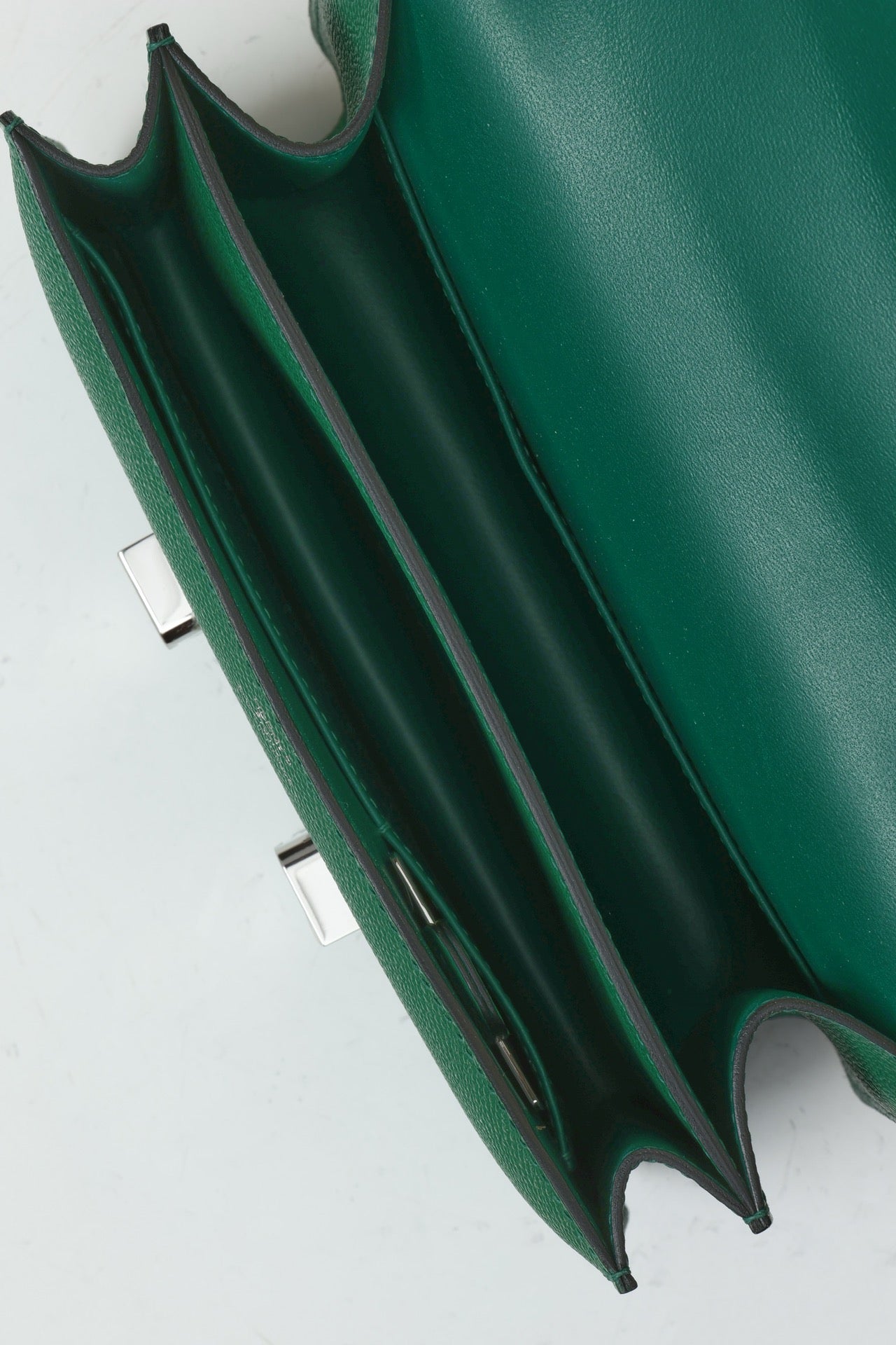 CJ19 19 cm , Velvet Green Epsom leather PHW #4324