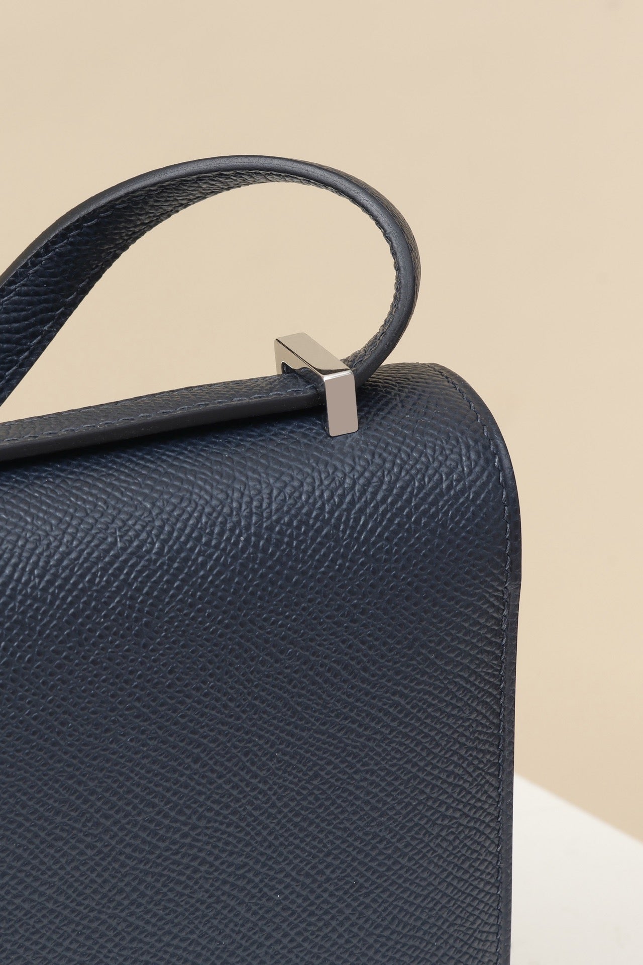 CJ19 19 cm , Midnight Blue Epsom leather PHW #4324