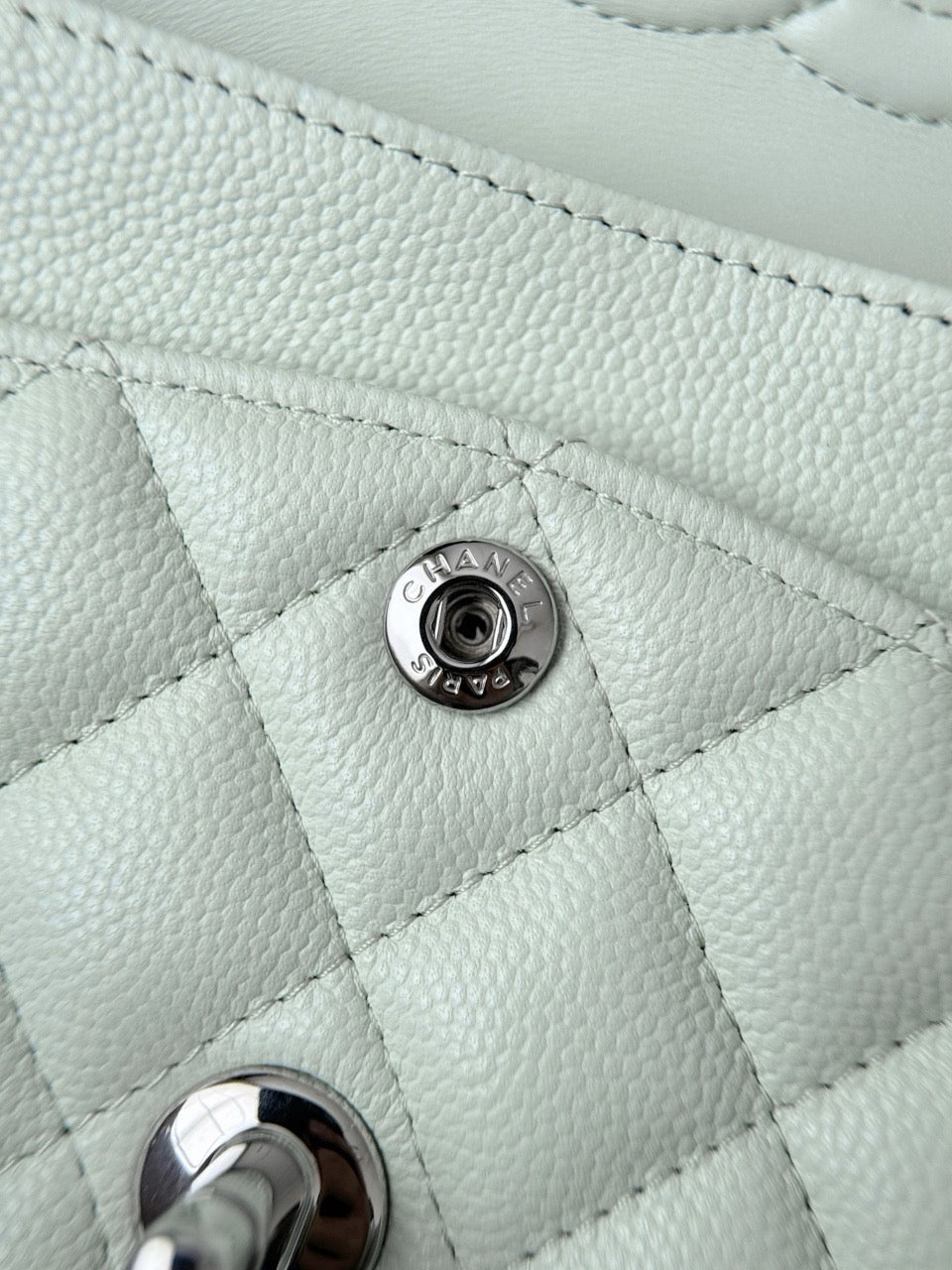 Cf23 Silver Hardware , Caviar # 4225