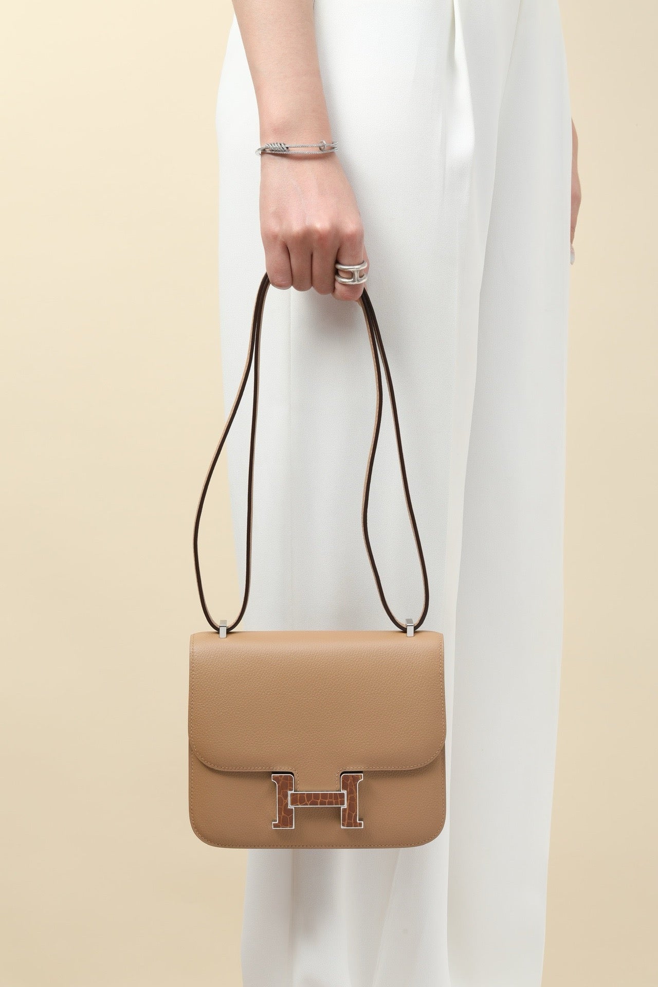 CJG24 , OM Milk Tea / 33 Honey Brown  ,  EVE leather with shiny #4385