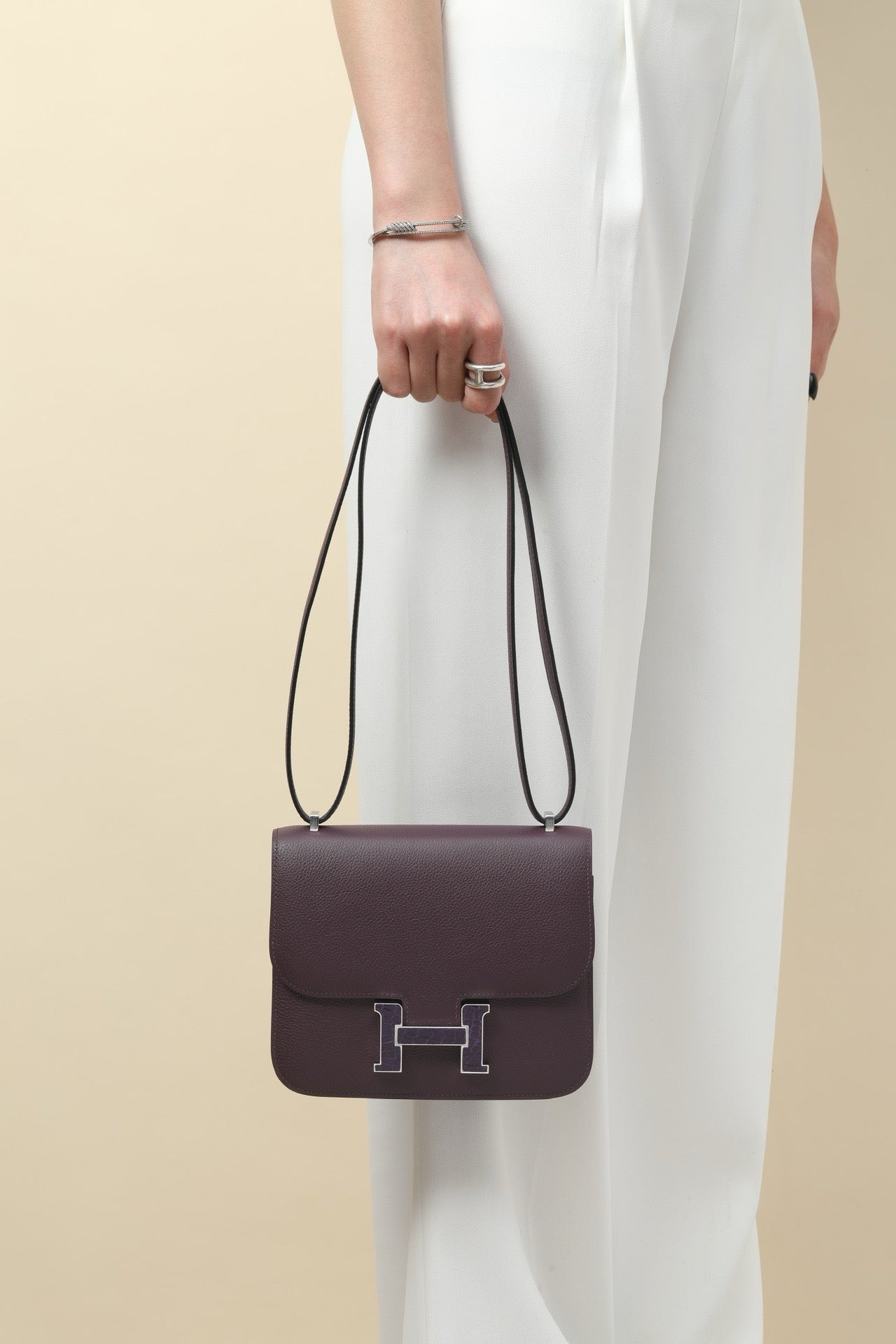 CJG24 , N5 Blackcurrant Purple / 9G Crystal Purple  ,  EVE leather with shiny #4383