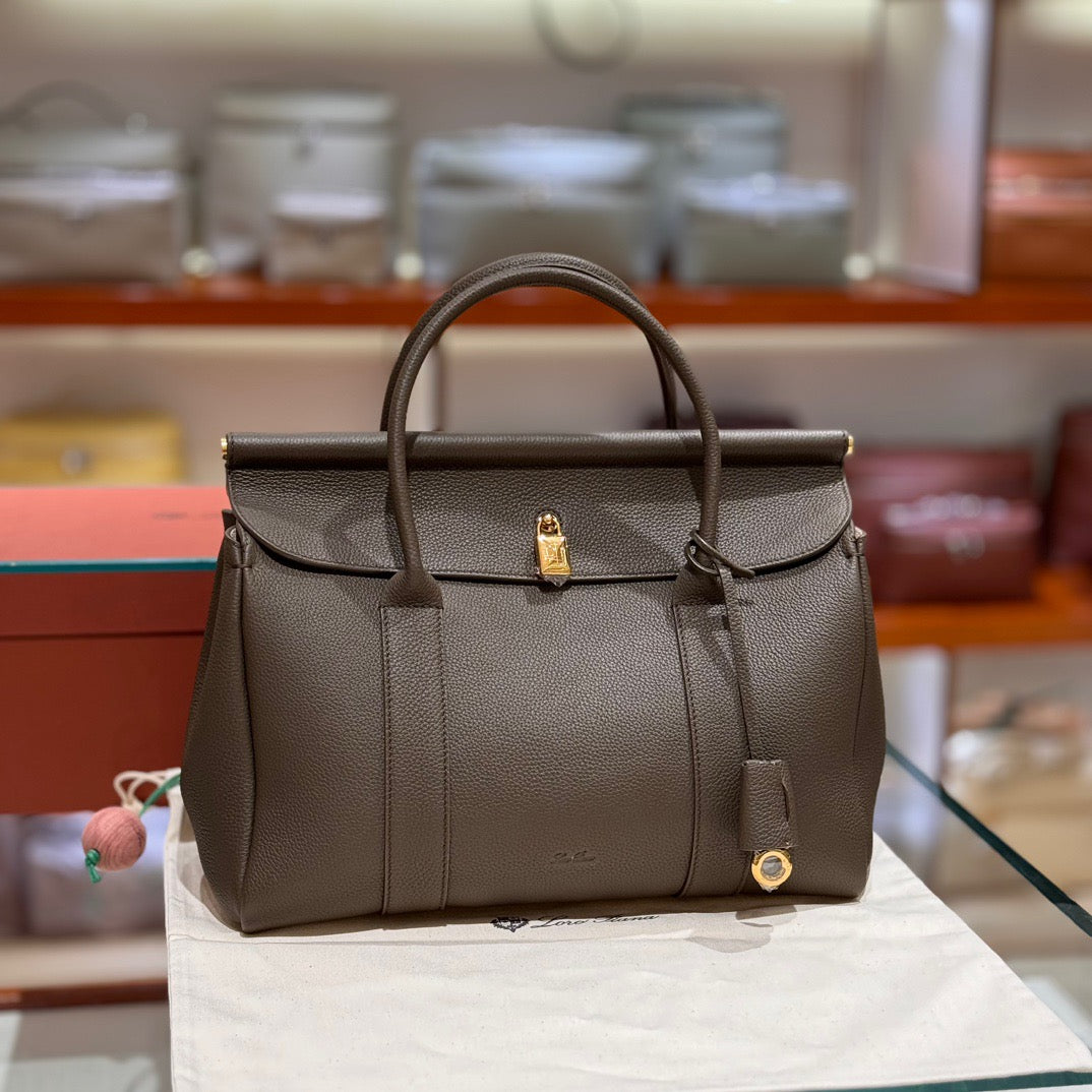 Loom Tote Bag in Leather #1612