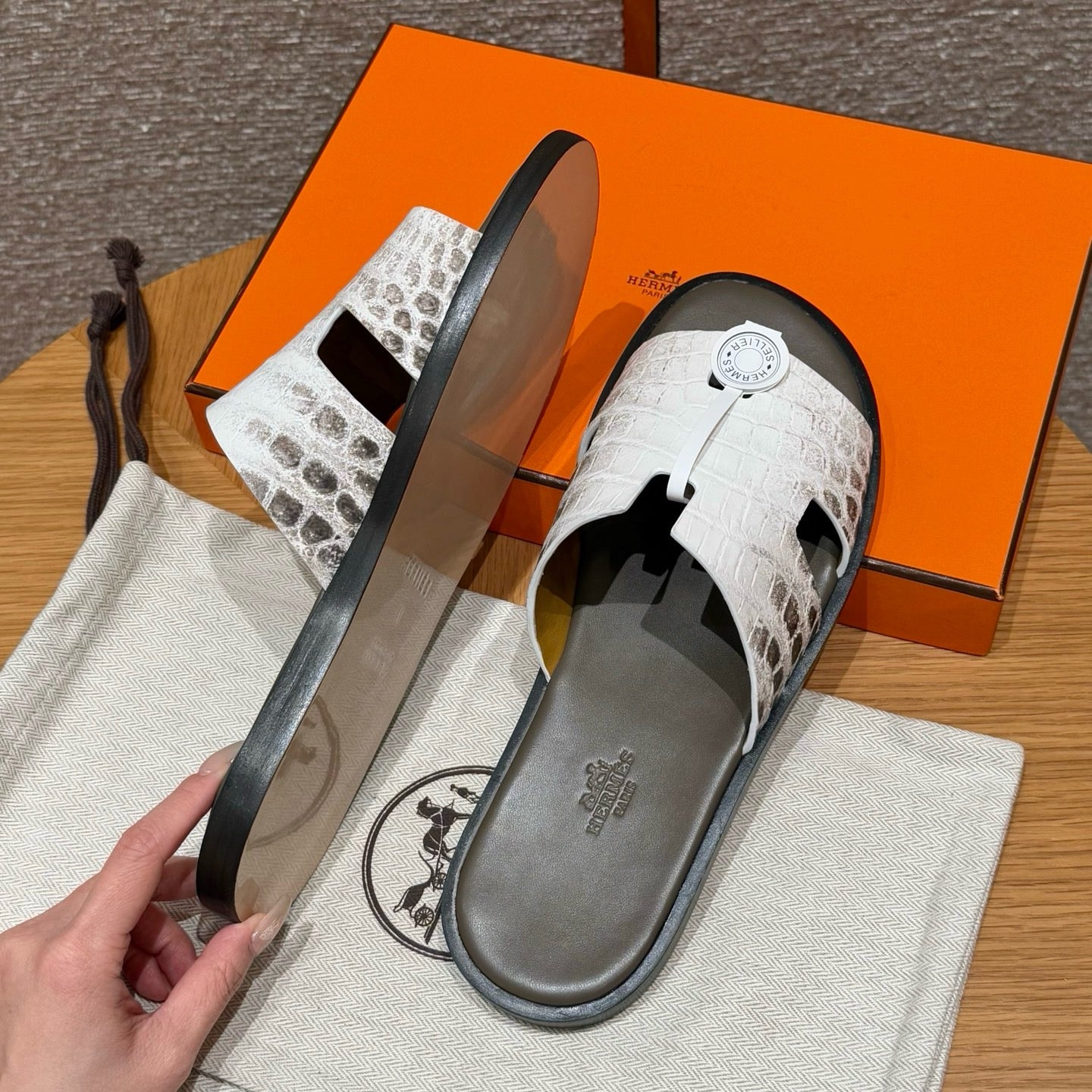 Izmir sandal alligator #2565