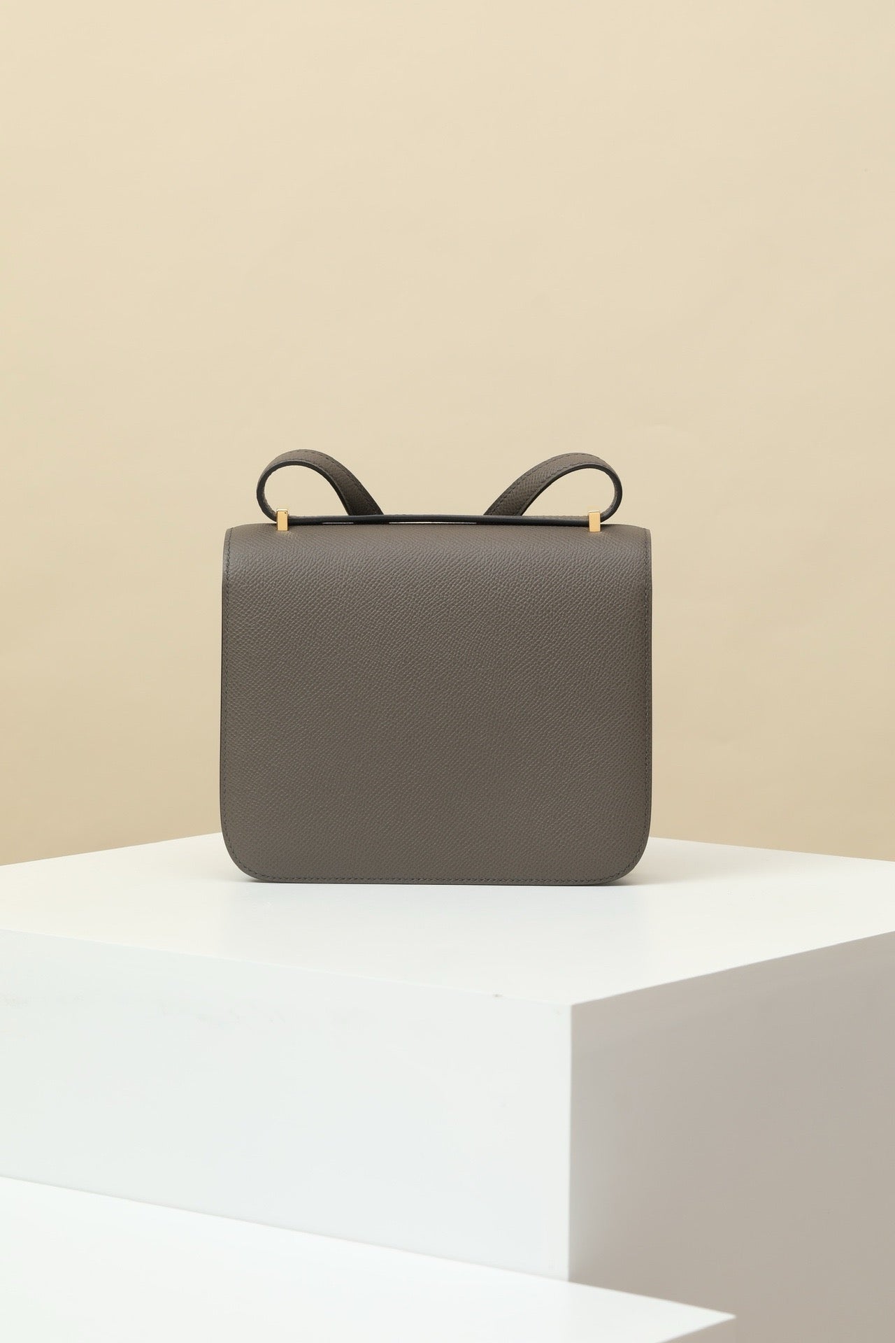 CJ19 19 cm , Pewter Grey Epsom leather GHW #4330