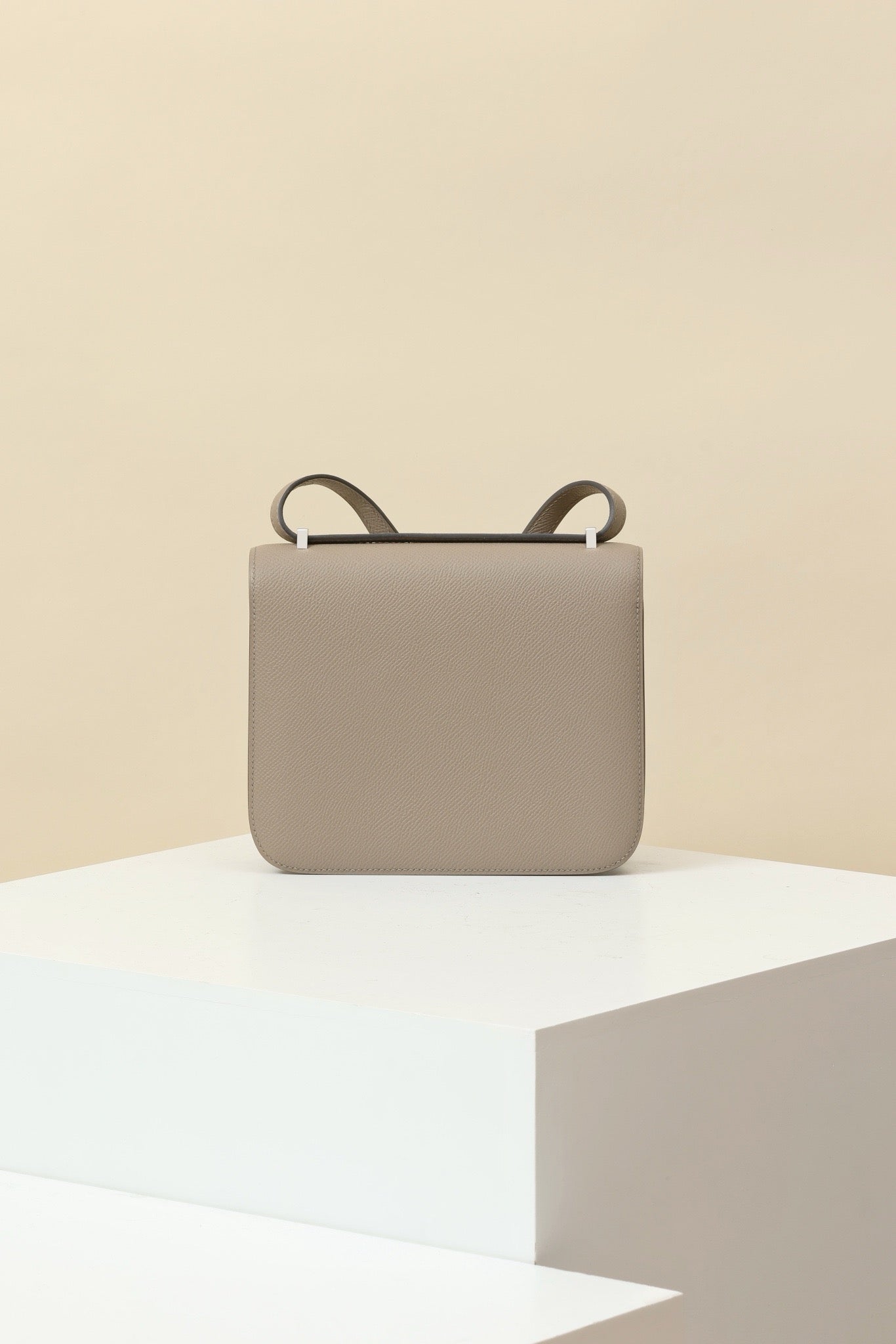 CJ19 19 cm , Asphalt Grey Epsom leather PHW #4328