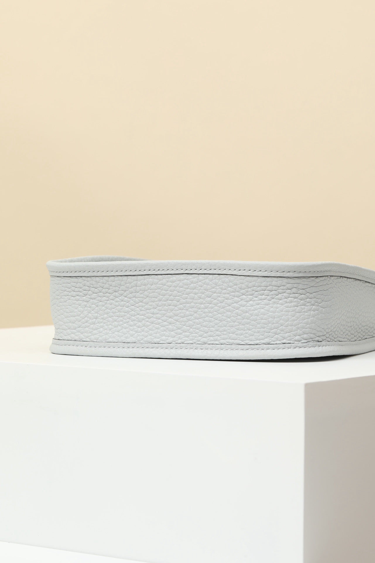 YF16 08 Holy Grail Blue ,Clemence bull leather crossbody bag  , PHW #4417