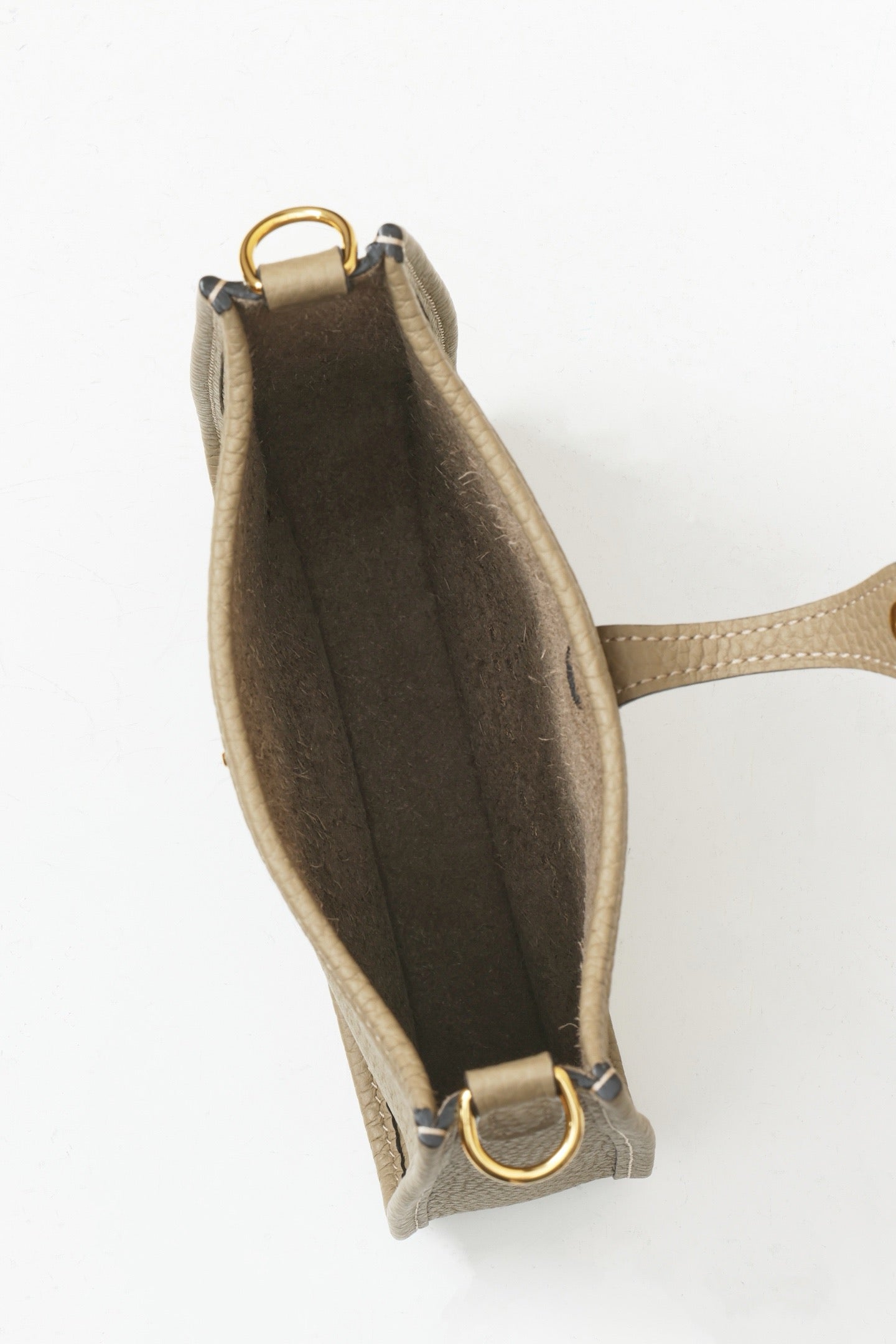 YF16 8Q Marfa Beige, Clemence bull leather crossbody bag  , GHW #4406