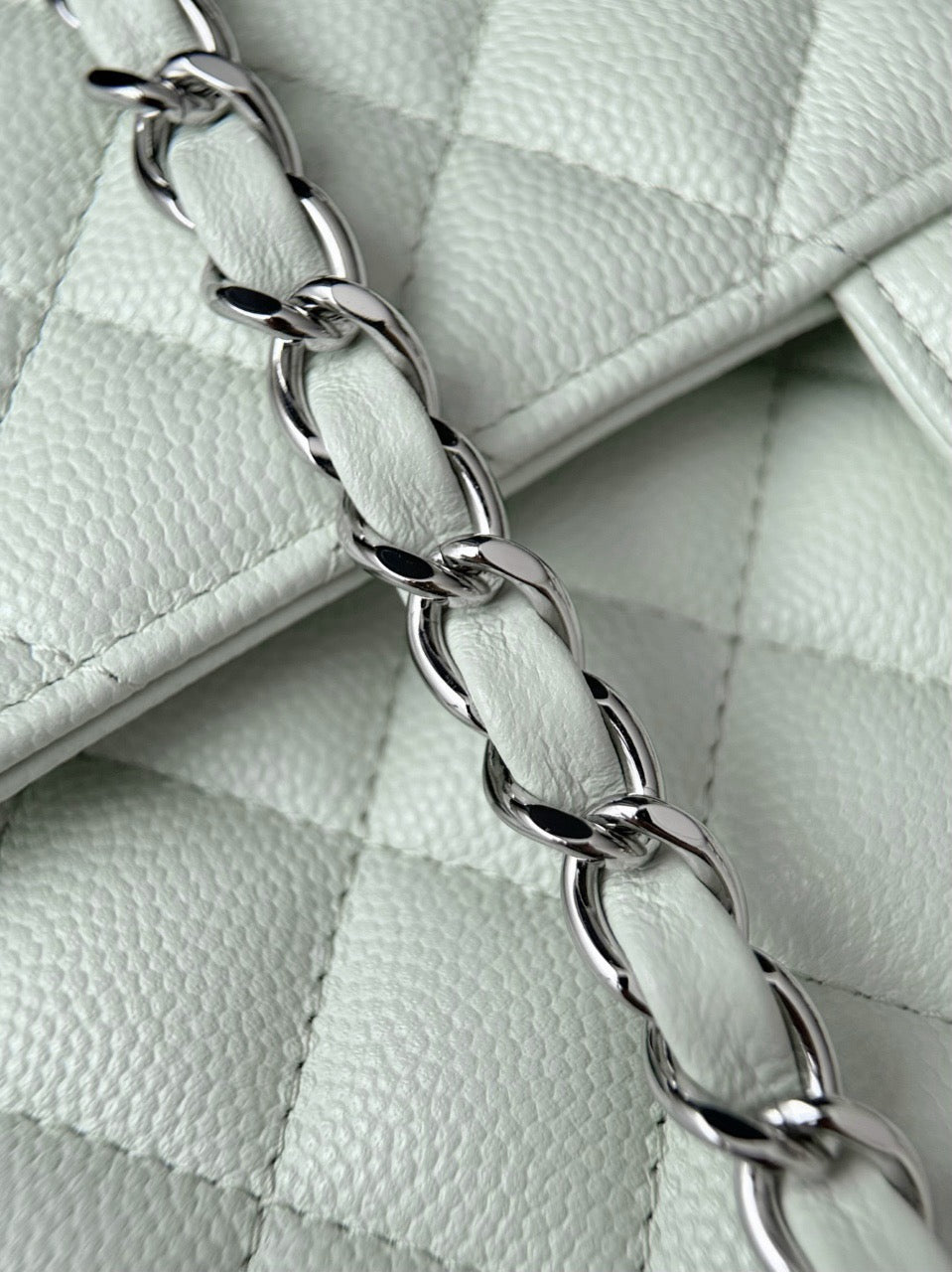 Cf23 Silver Hardware , Caviar # 4225