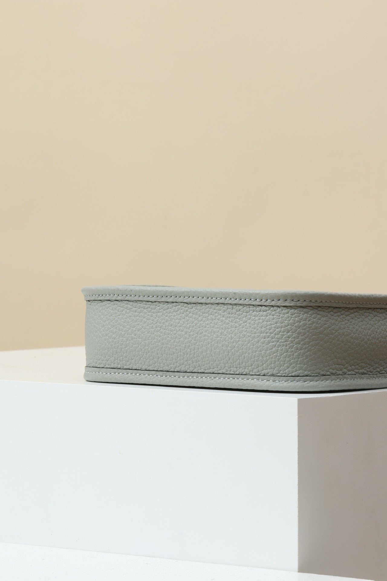 YF16 8U Glacier Blue ,Clemence bull leather crossbody bag  , PHW #4413