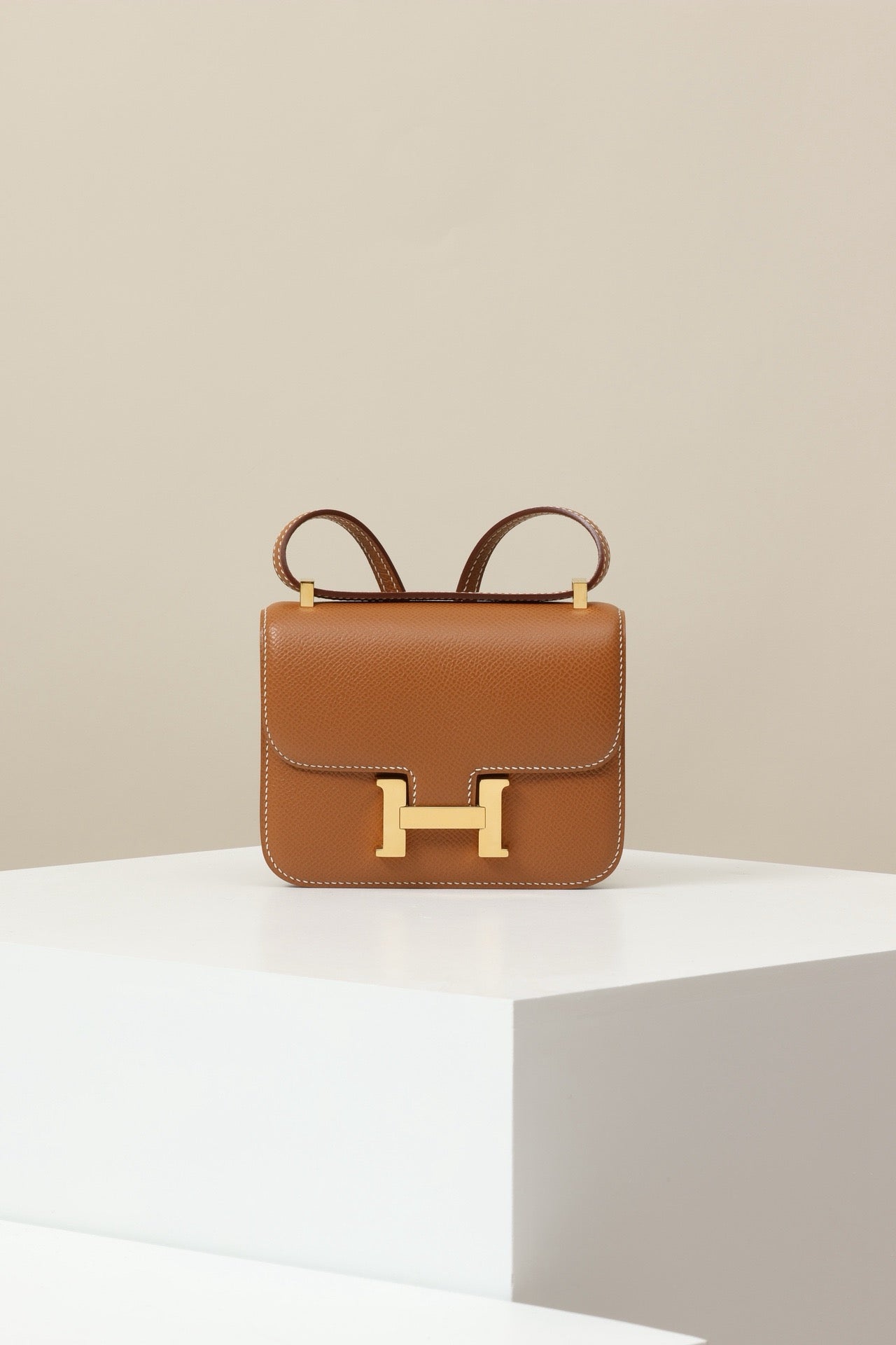 CJ14 , 14 cm, CK37 Gold Brown GHW #4356