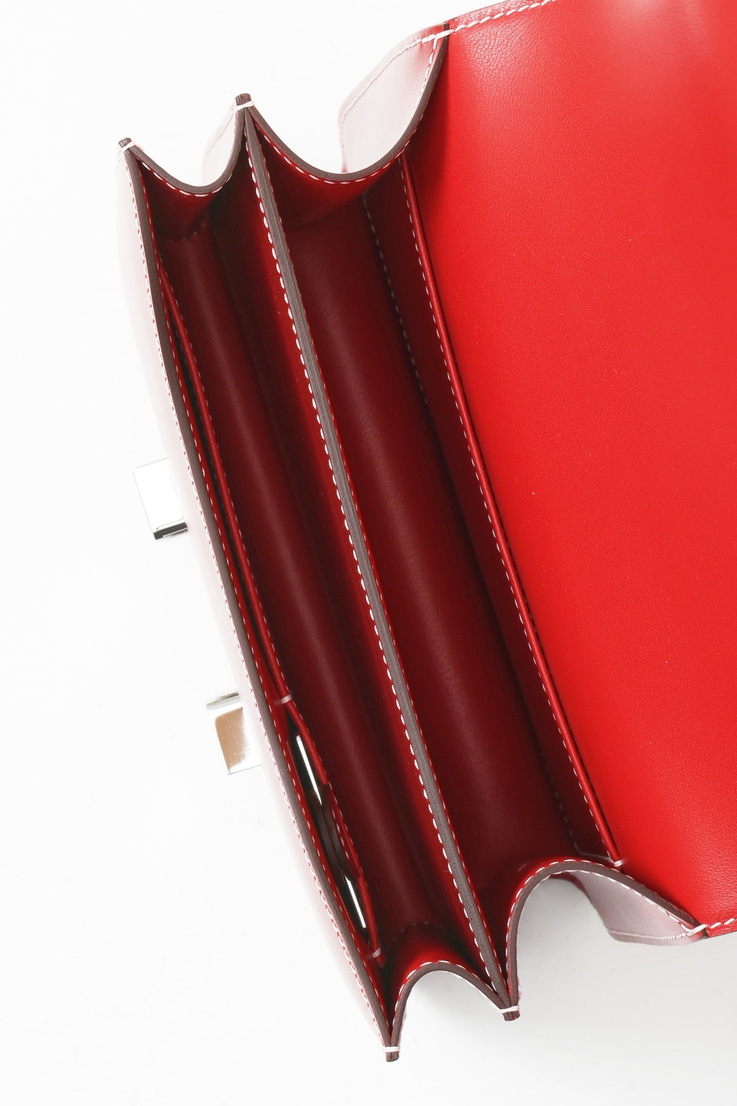 CJ19 19 cm ,  Ferrari Red Box leather PHW #4293