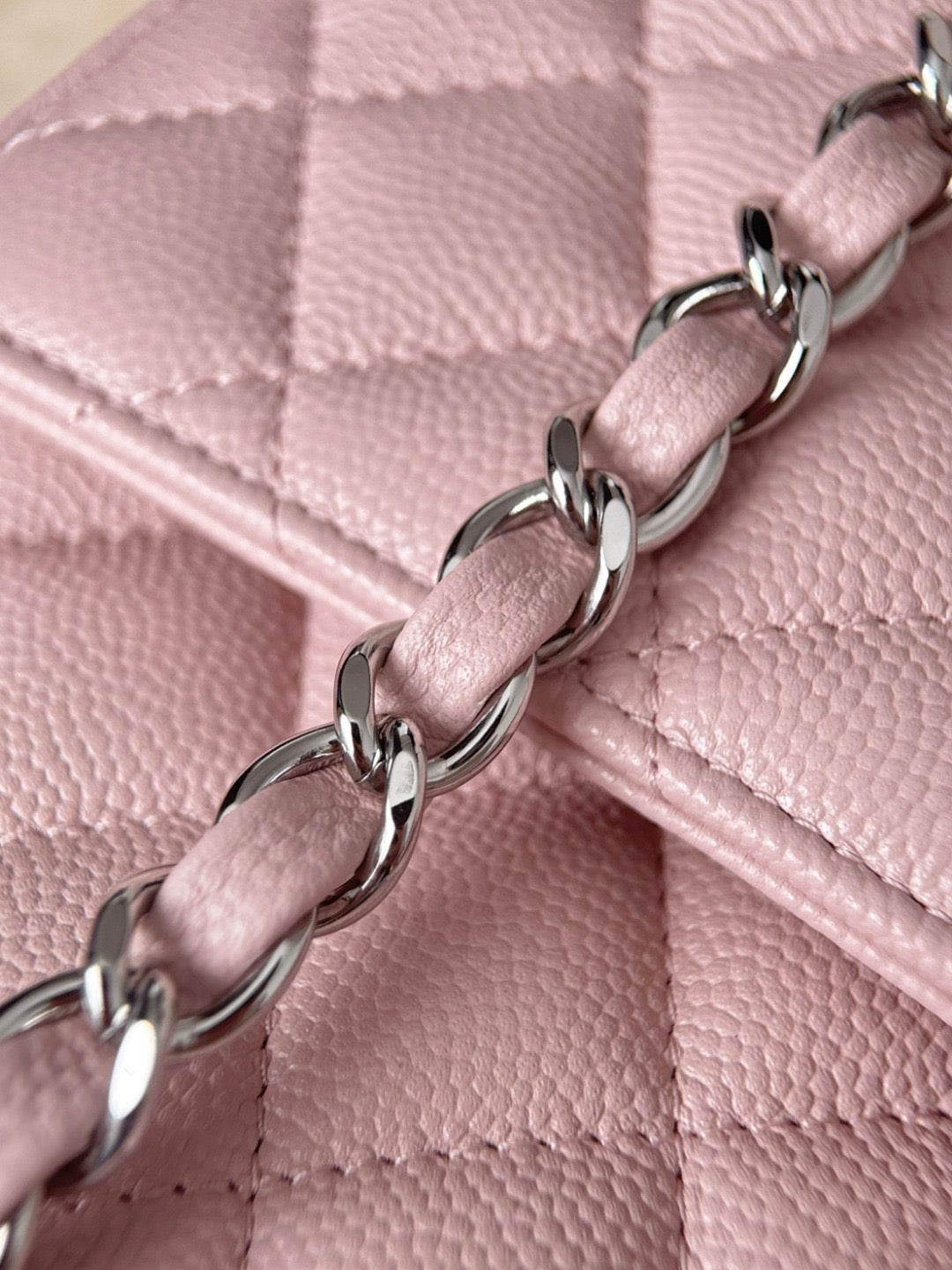 Cf25 Silver Hardware , Caviar # 4203