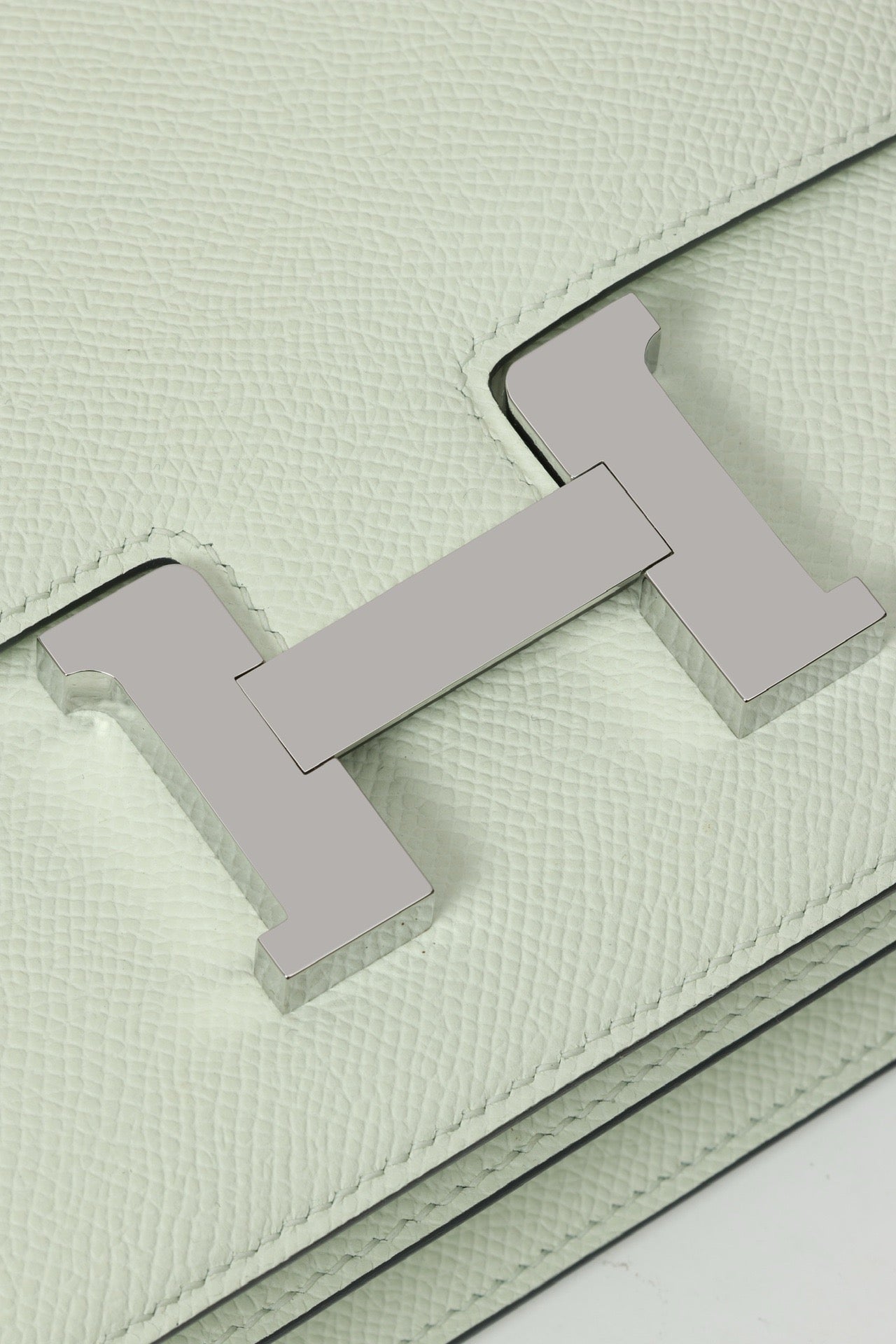 CJ19 19 cm , Bubble Green Epsom leather PHW #4326