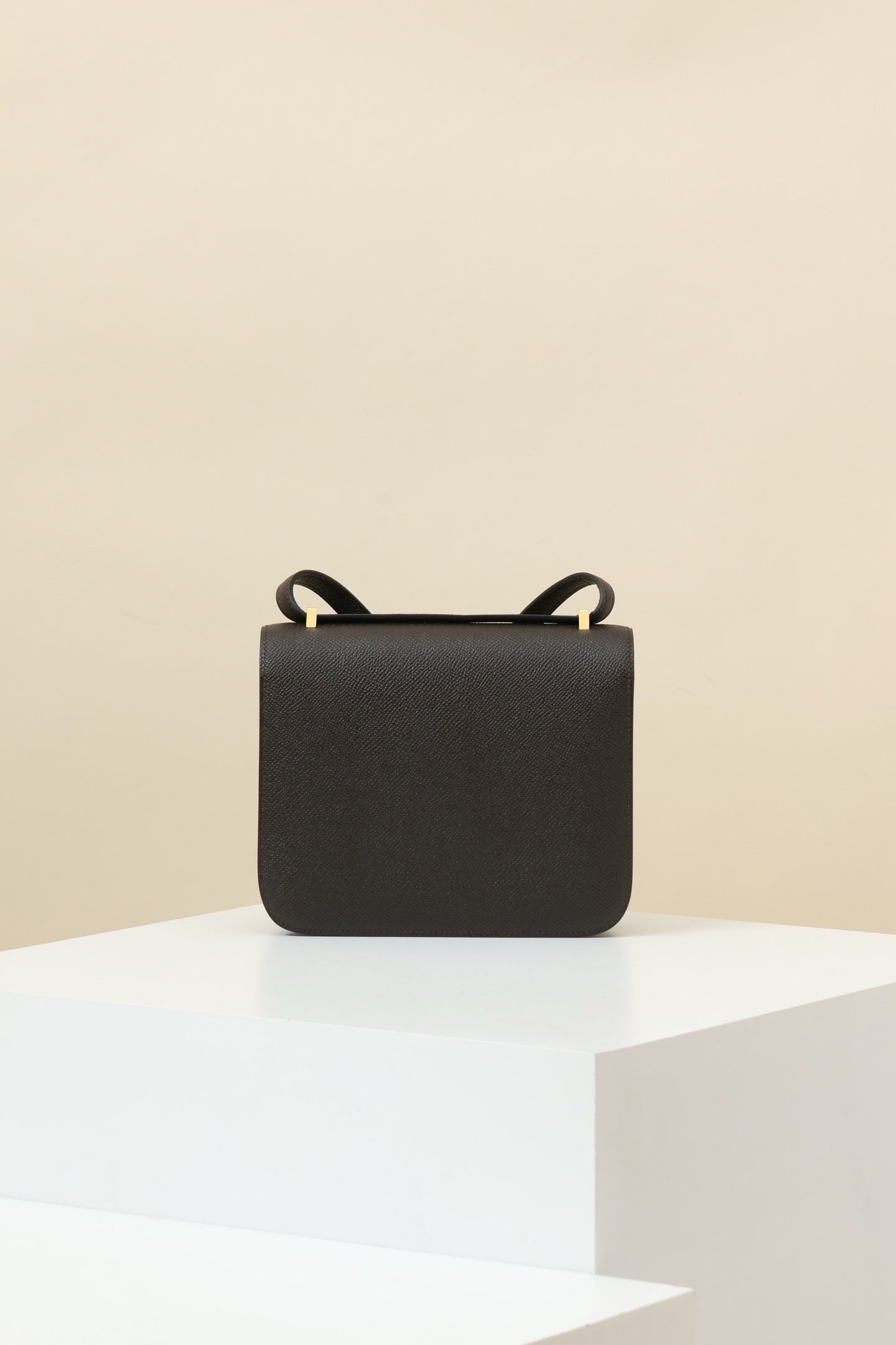 CJ19 19 cm ,  Bark Brown Epsom leather GHW #4311