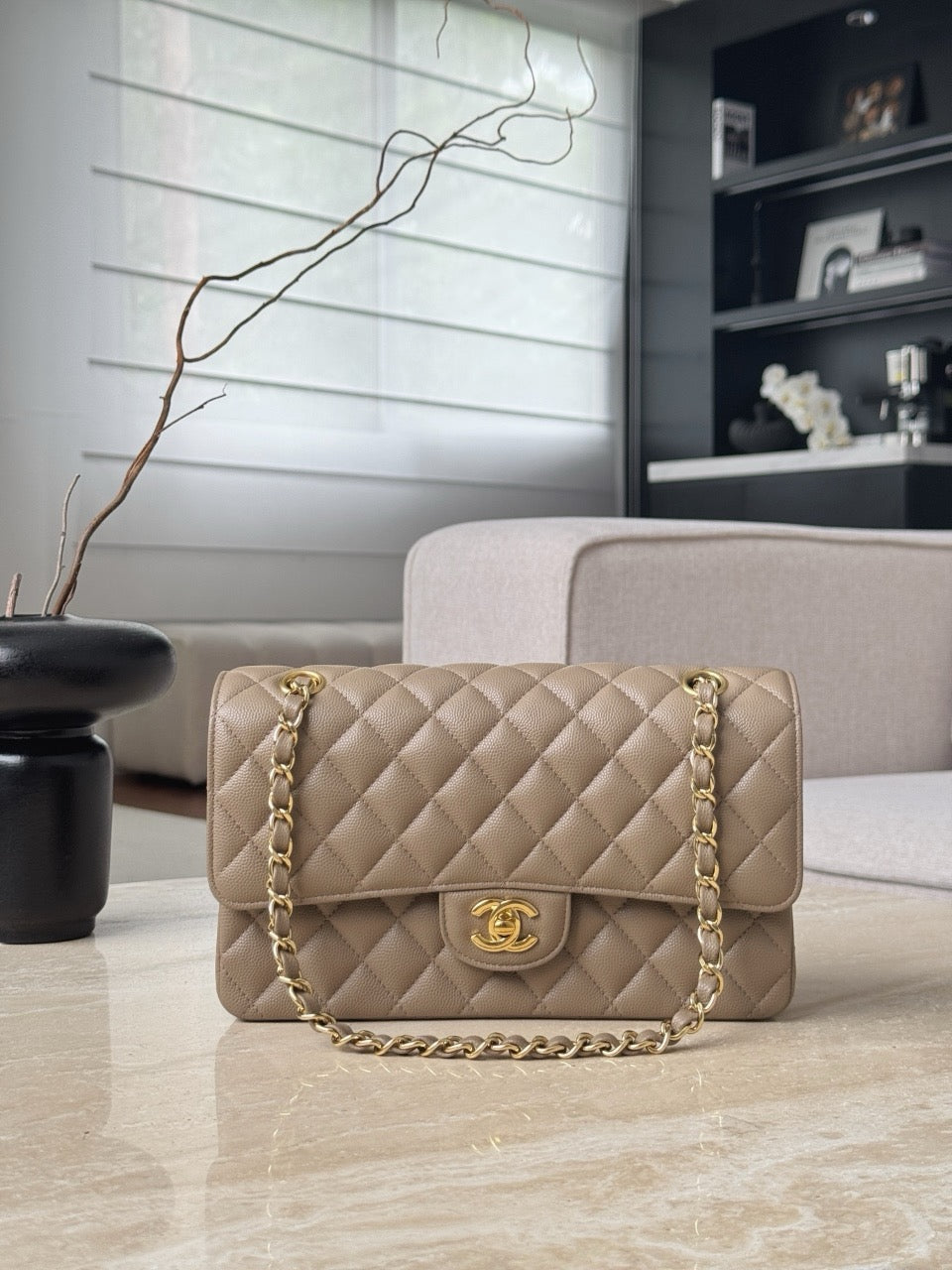 Cf25 Gold Hardware , Caviar # 4198