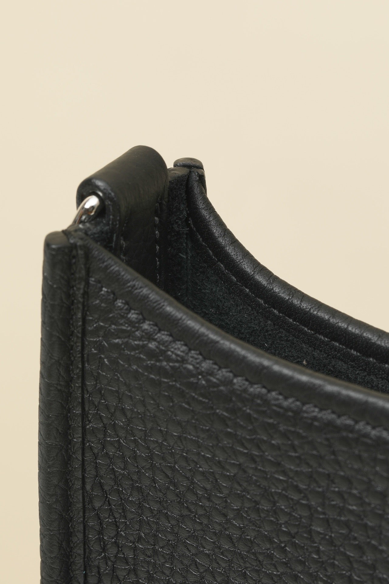 YF16 CK89 BlackClemence bull leather crossbody bag  ,PHW#4444