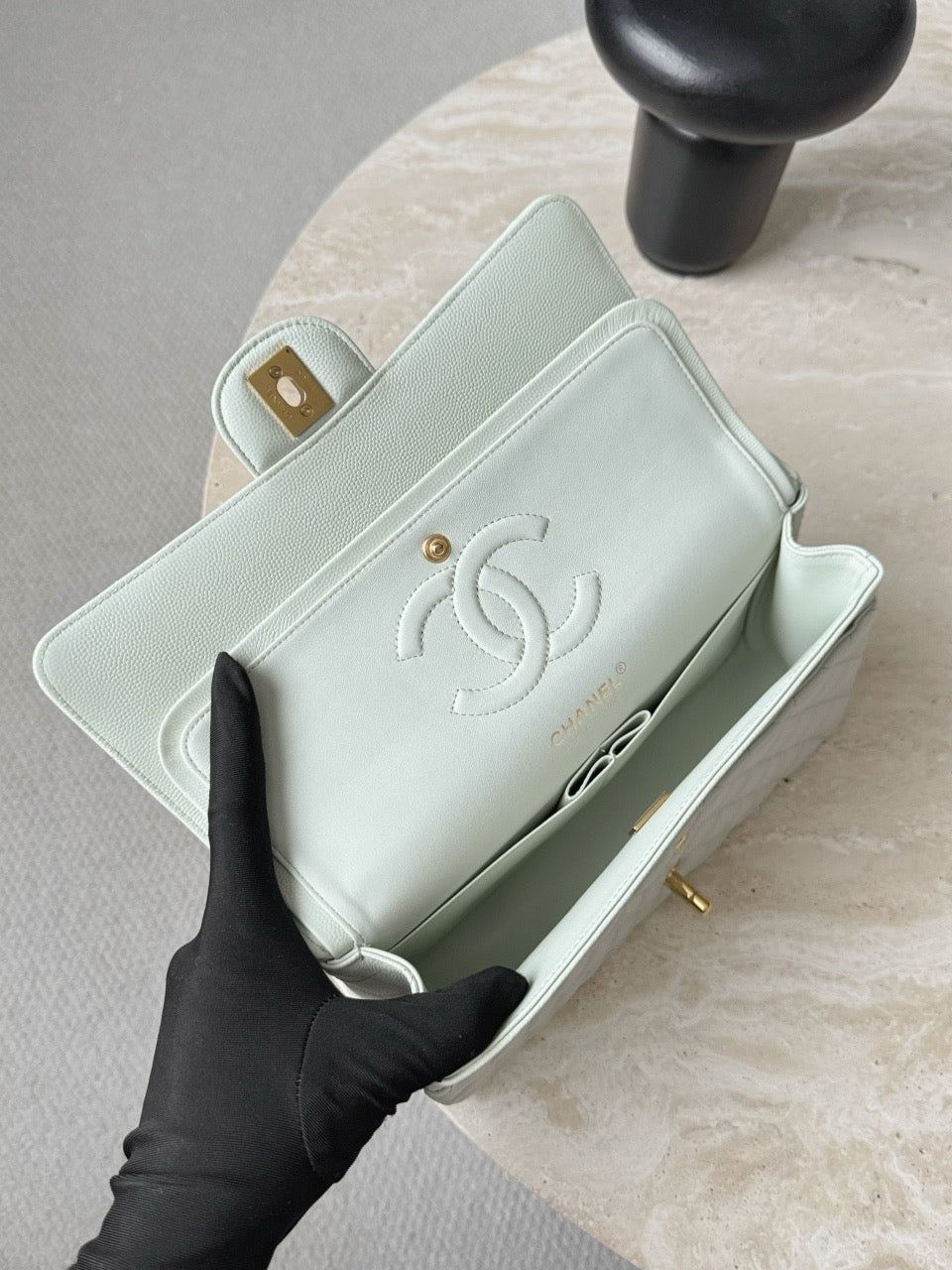 Cf25 Gold Hardware , Caviar # 4219