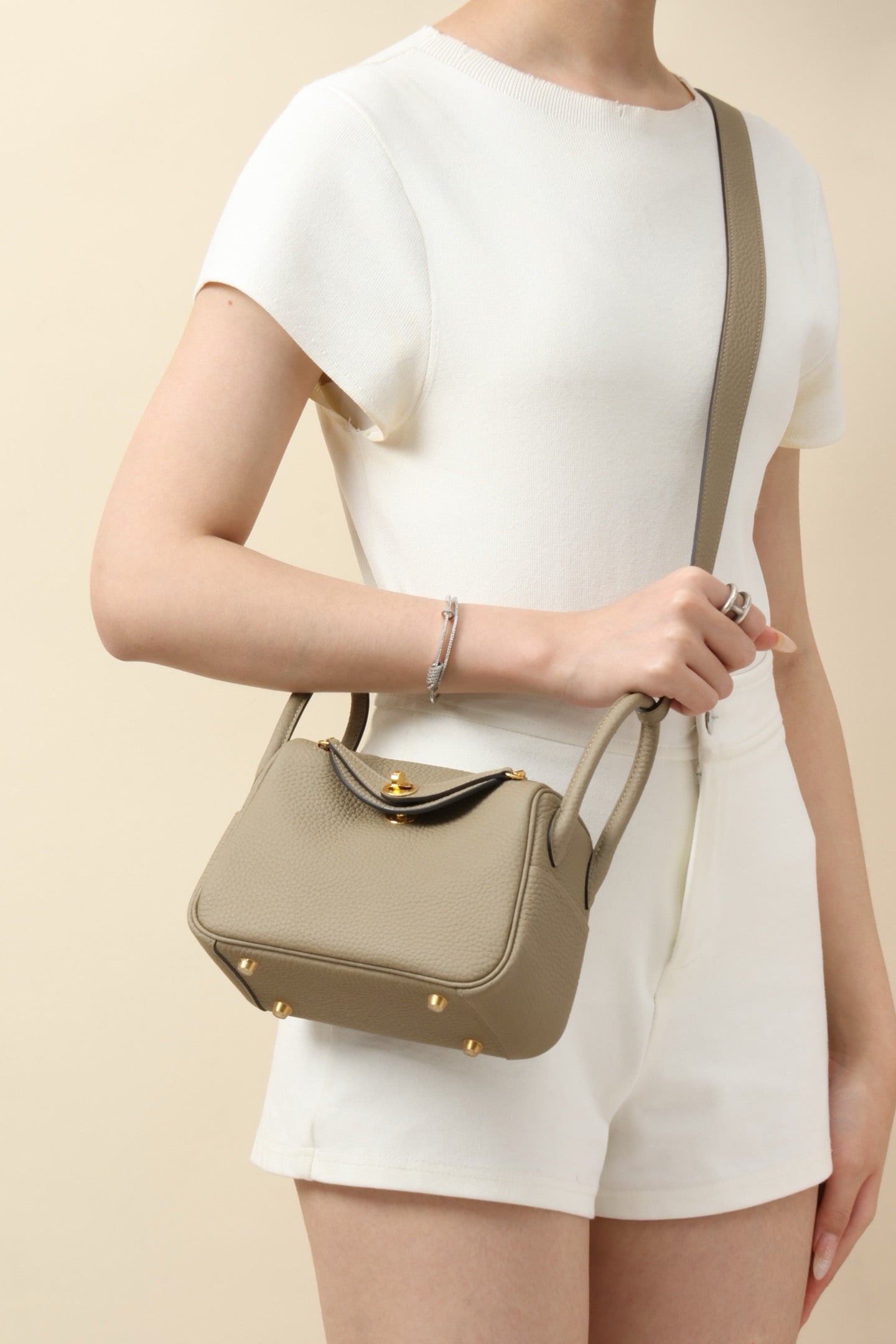 LD19 , Togo 8Q Malfa Beige GHW #4557