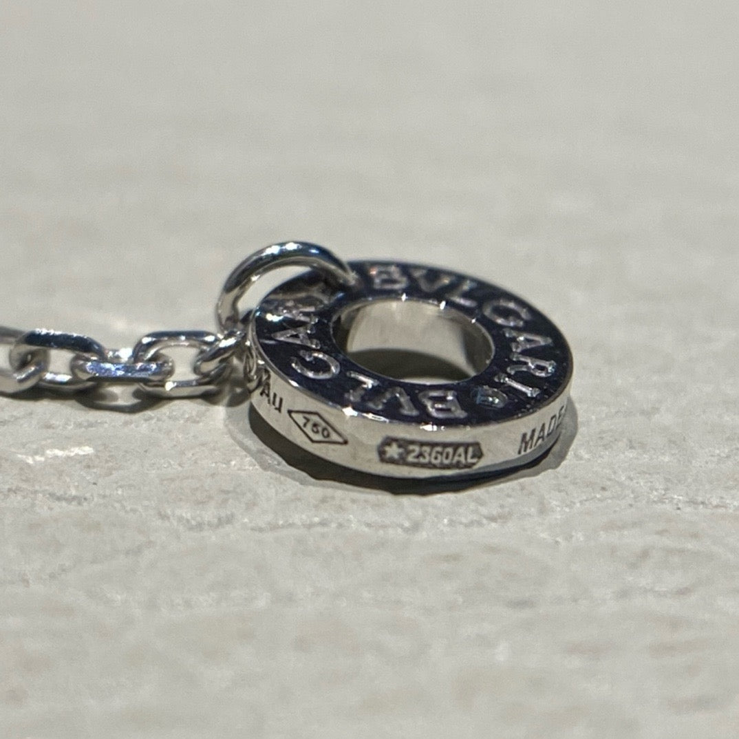 عقد بولغاري ذهب عيار 18 , الماس vvs1