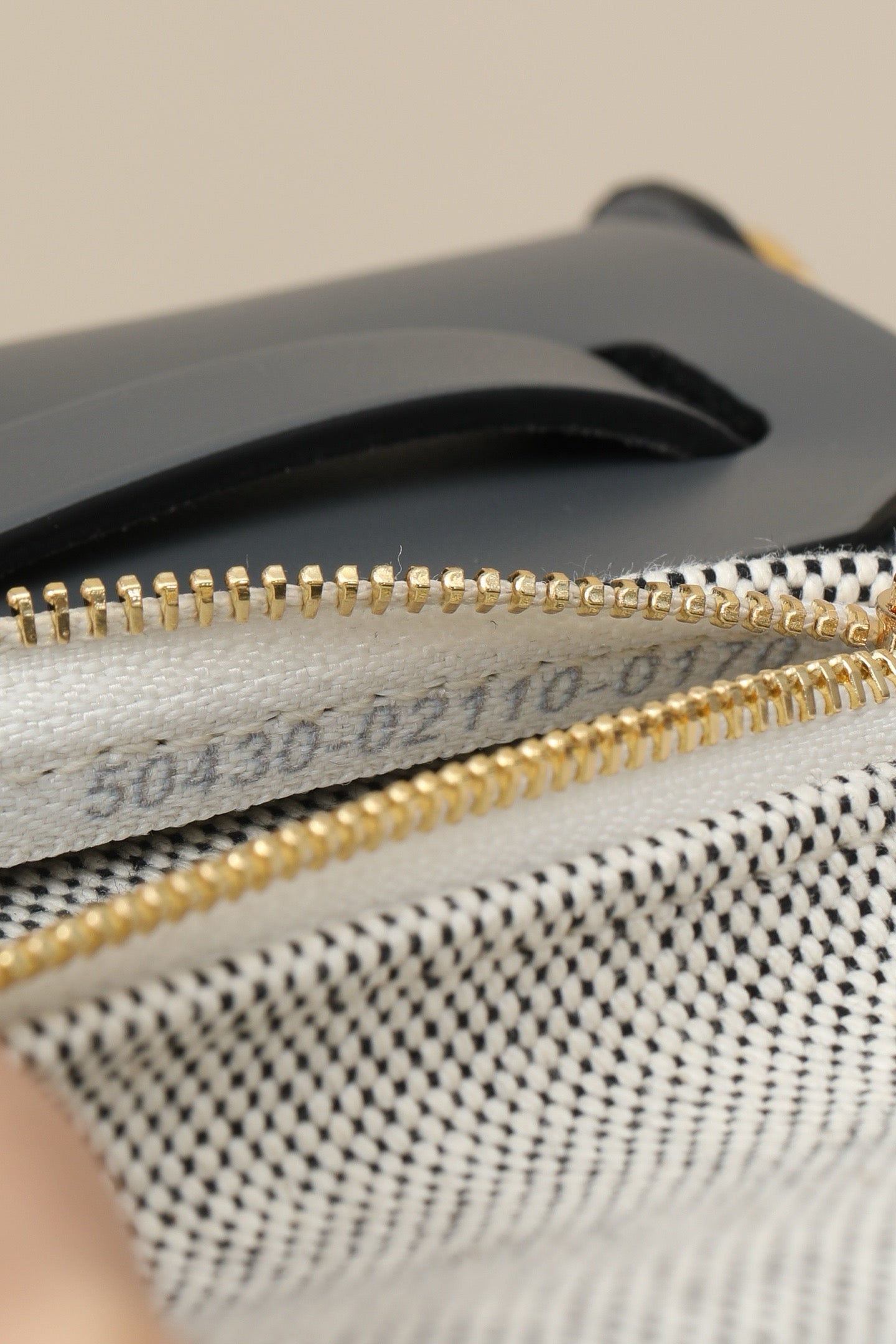 HB20 85 Gris Ardoise Canvas and Hunter Leather Shoulder Bag GHW #4646