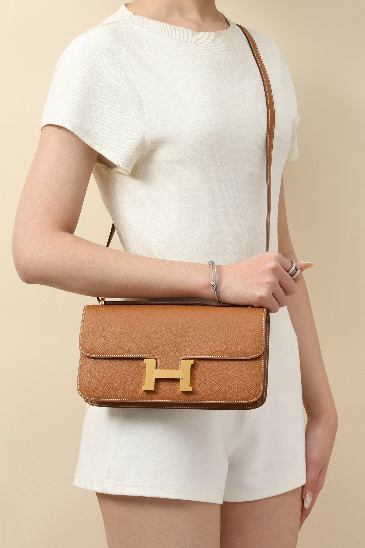 CJG24 , Epsom CK37 Gold Brown GHW #4368