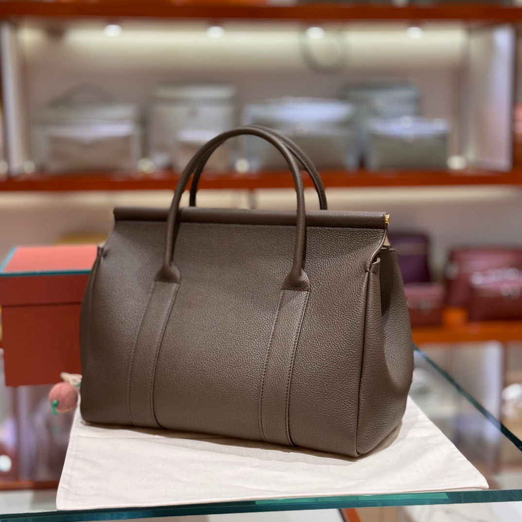 Loom Tote Bag in Leather #1612