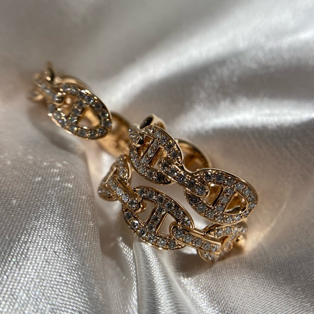 خاتم ايرميه ذهب عيار 18 , الماس vvs1