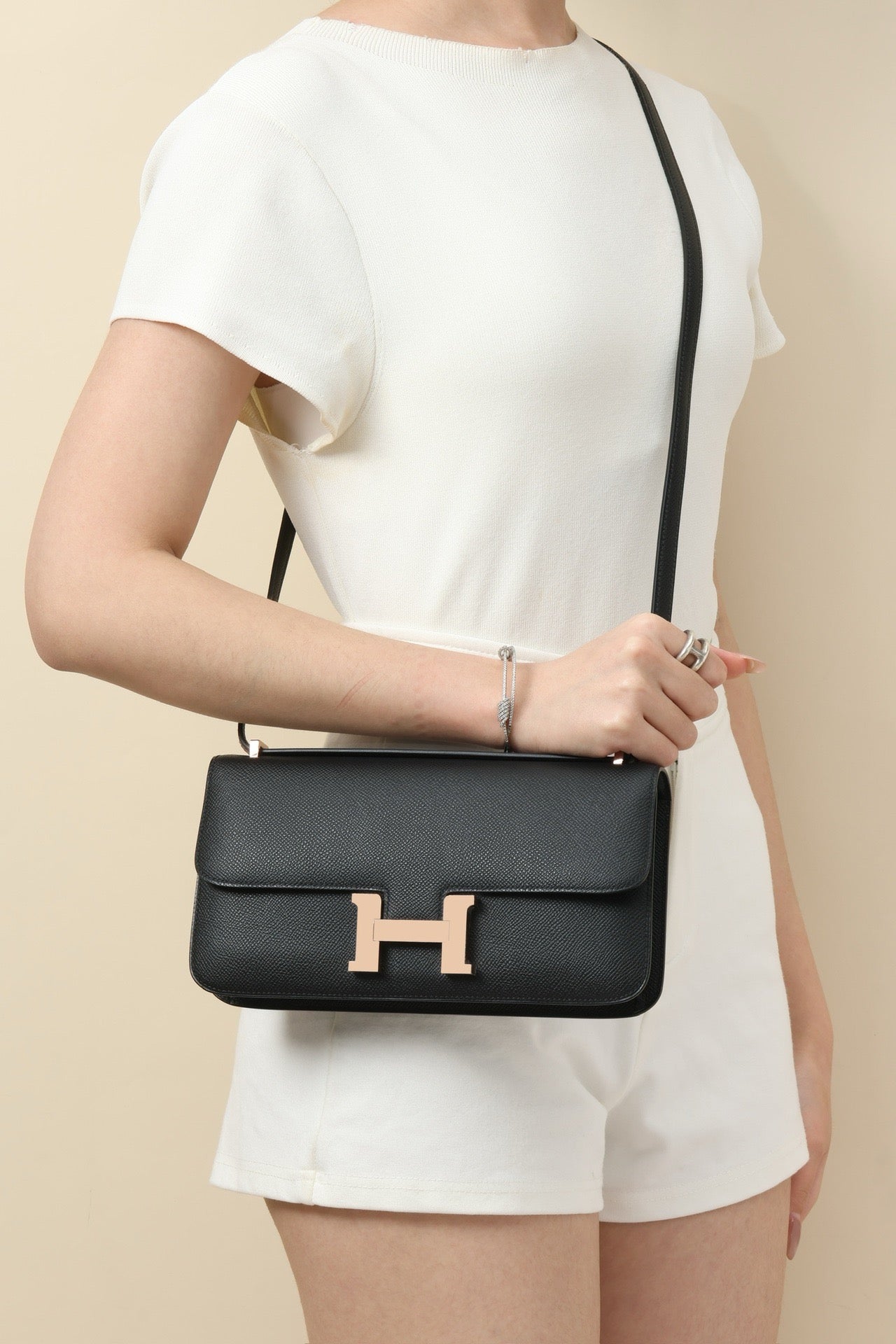 CJG24 , Epsom CK89 Black RoseGold  #4367