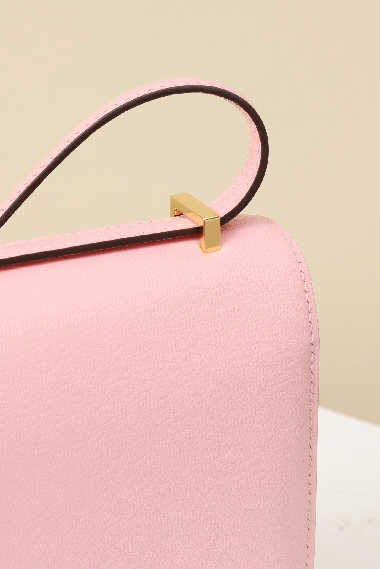 CJ19 19 cm ,  3Q Sakura Pink Goatskin PHW #4344