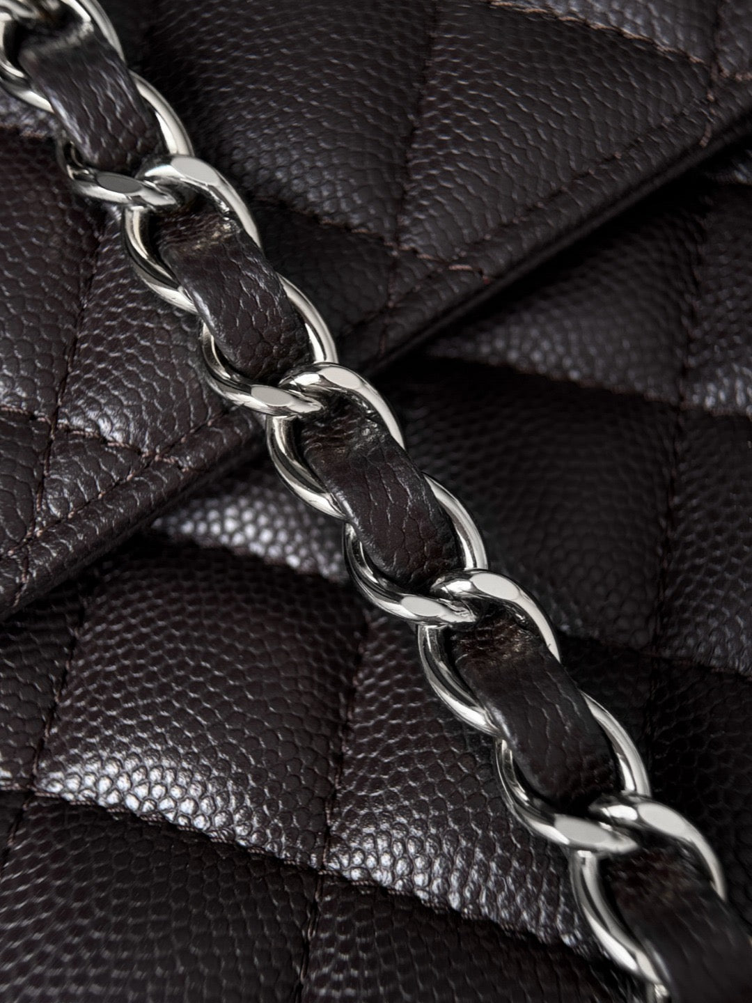 Cf25 Silver Hardware , Caviar # 4214