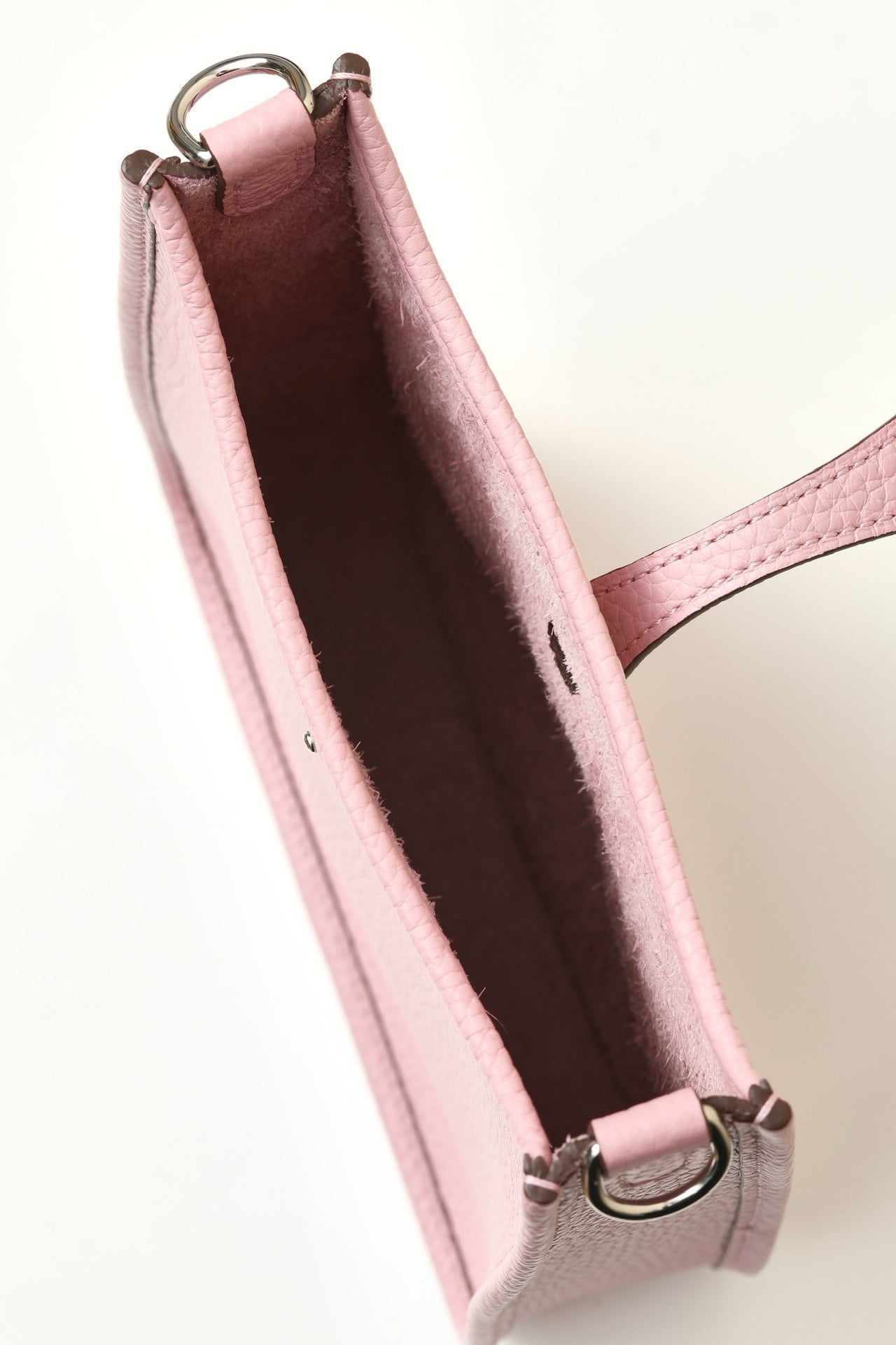 YF16 X9 Malva PurpleClemence bull leather crossbody bag  ,PHW#4439