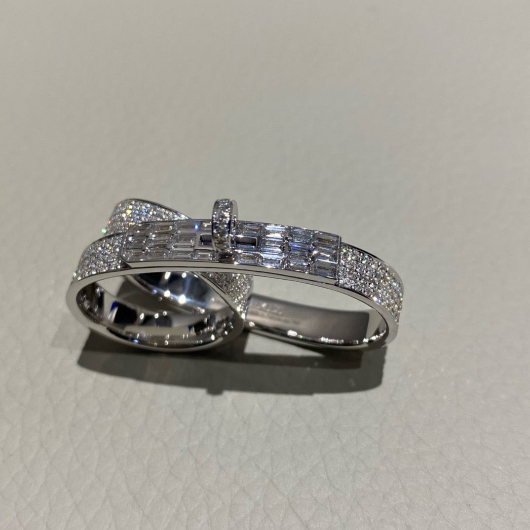 خاتم ايرميه ذهب عيار 18 , الماس vvs1