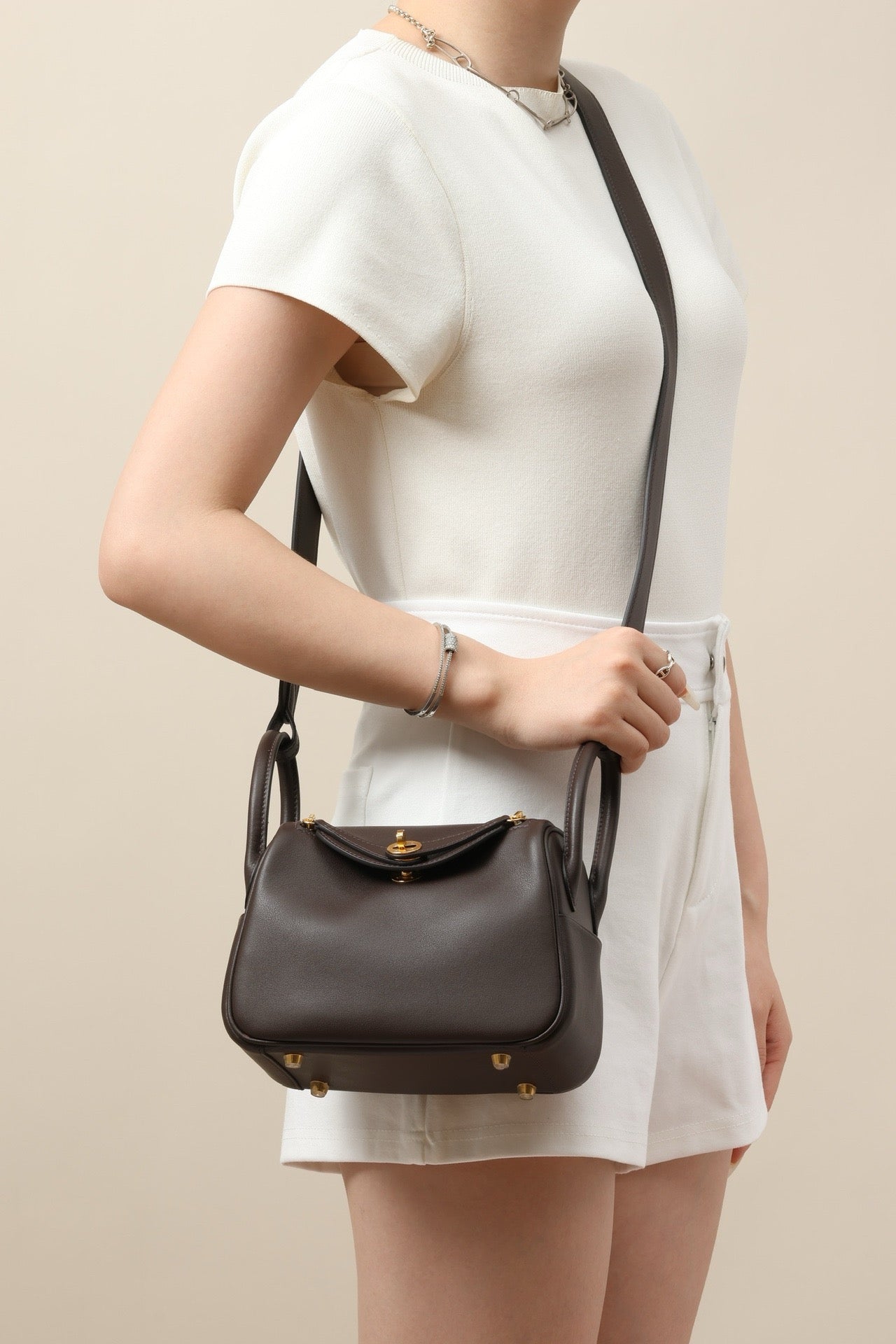 LD19 , Swift  , 44 Moka / D2 Bleu Jeans  GHW #4620