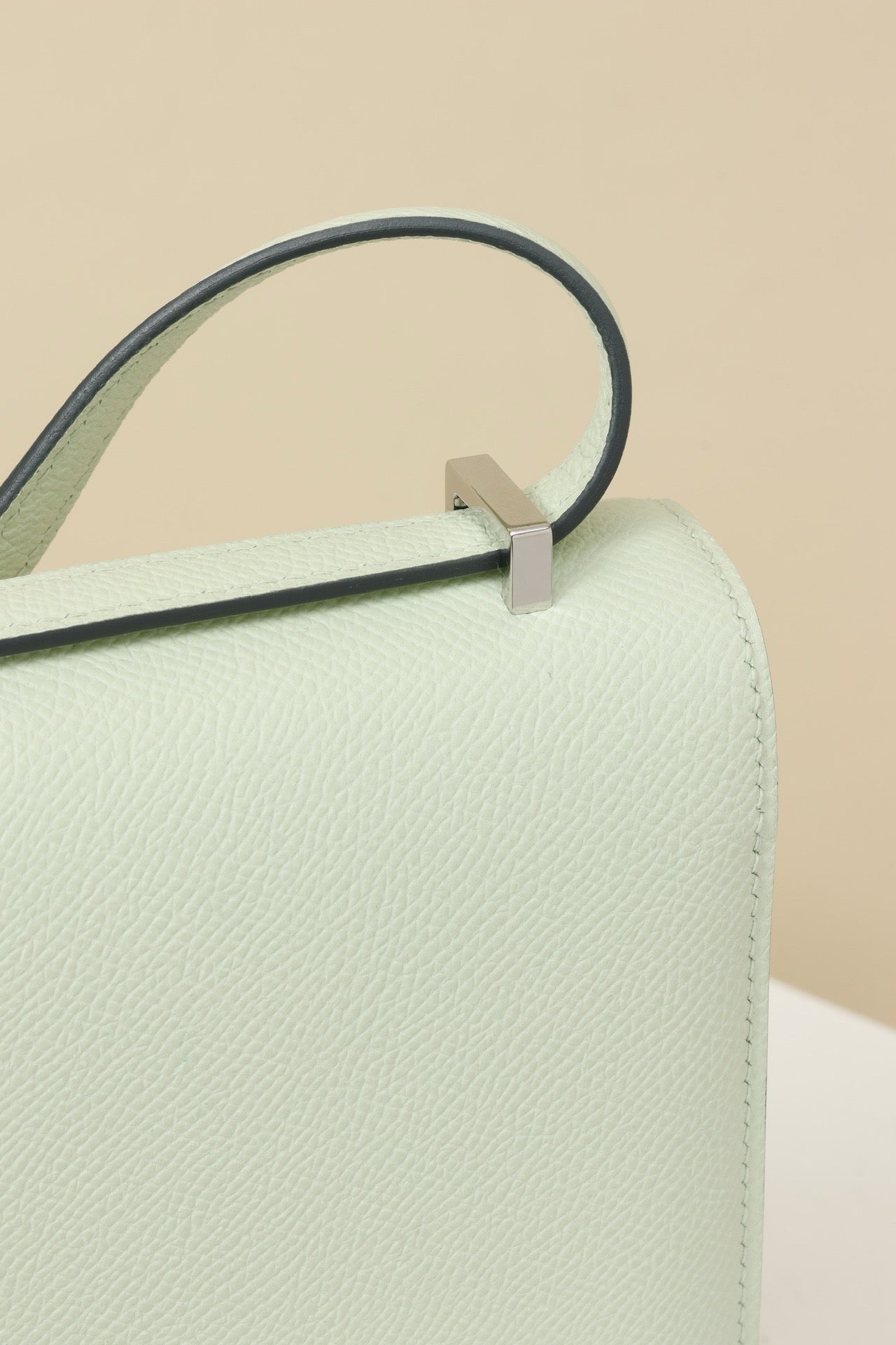 CJ19 19 cm , Bubble Green Epsom leather PHW #4326