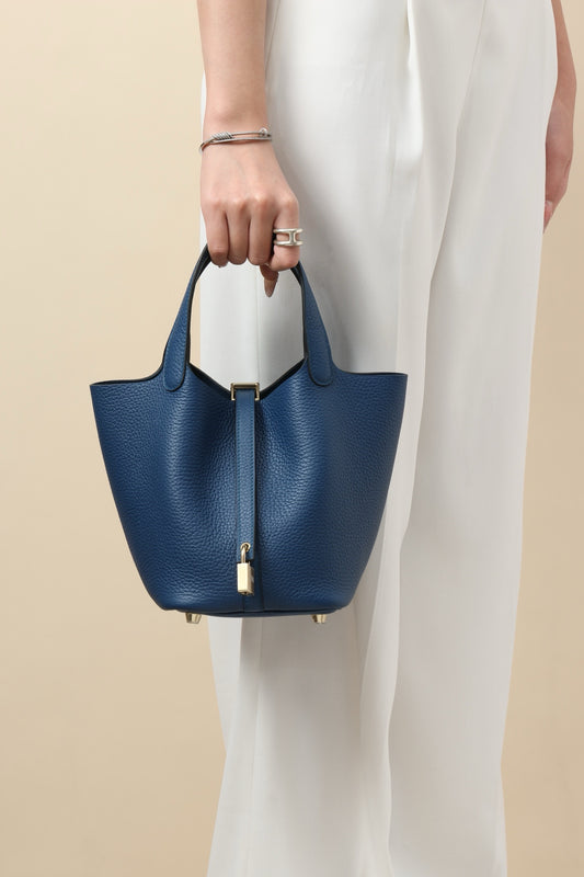 CL18 P5 Tie-Dye Blue GHW #4113