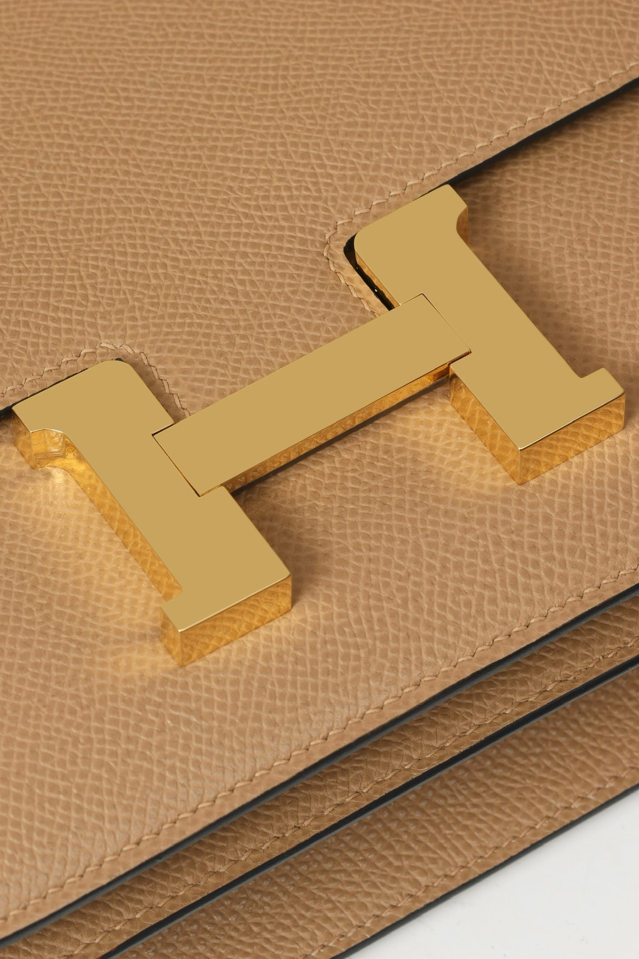 CJ19 19 cm , Milk Tea Epsom leather PHW #4327