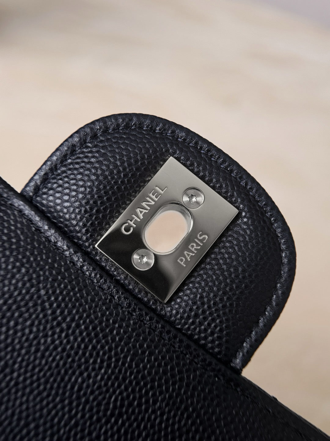 Cf23 Silver Hardware, Caviar # 4230