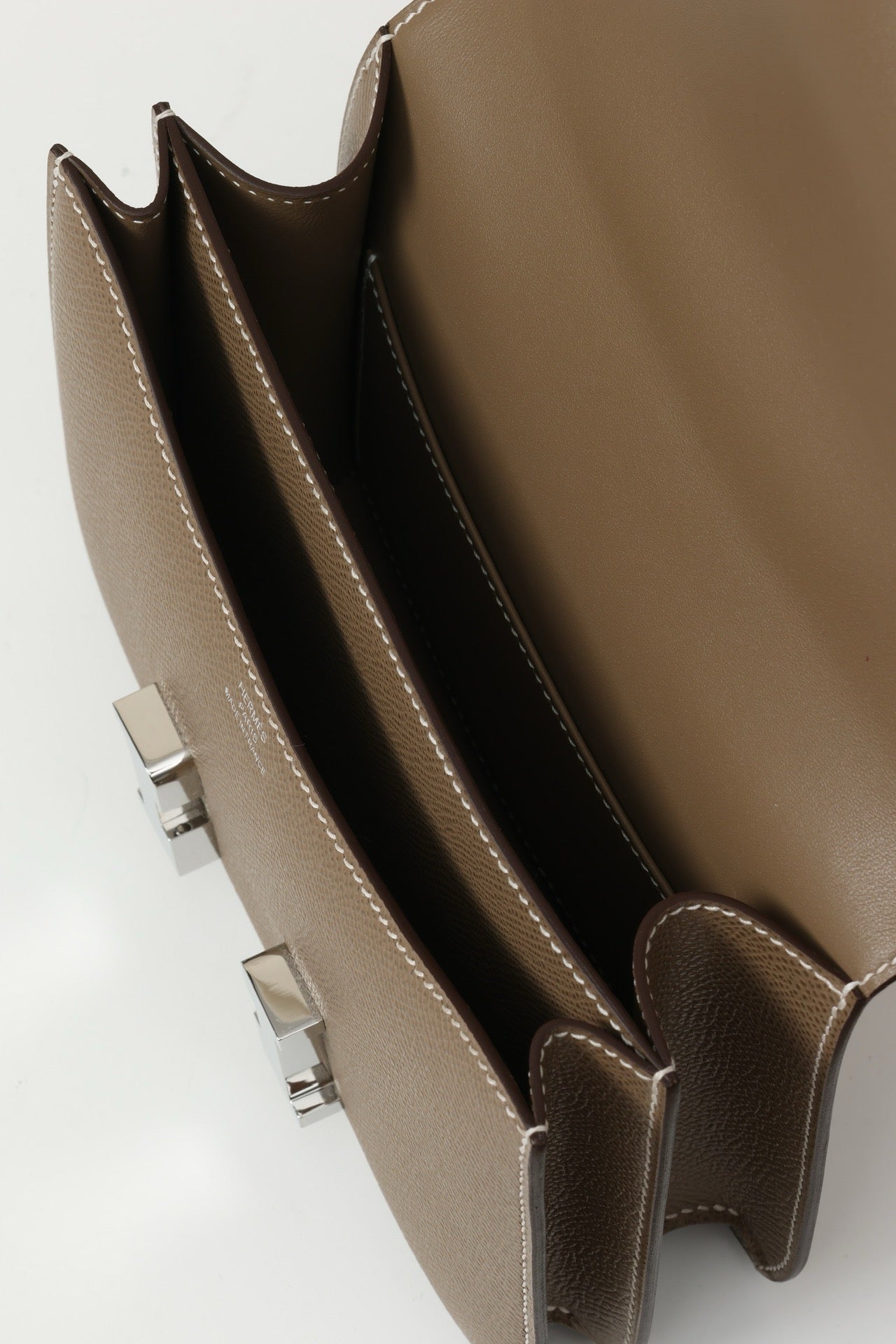 CJ19 19 cm , Elephant Grey Epsom leather PHW #4316