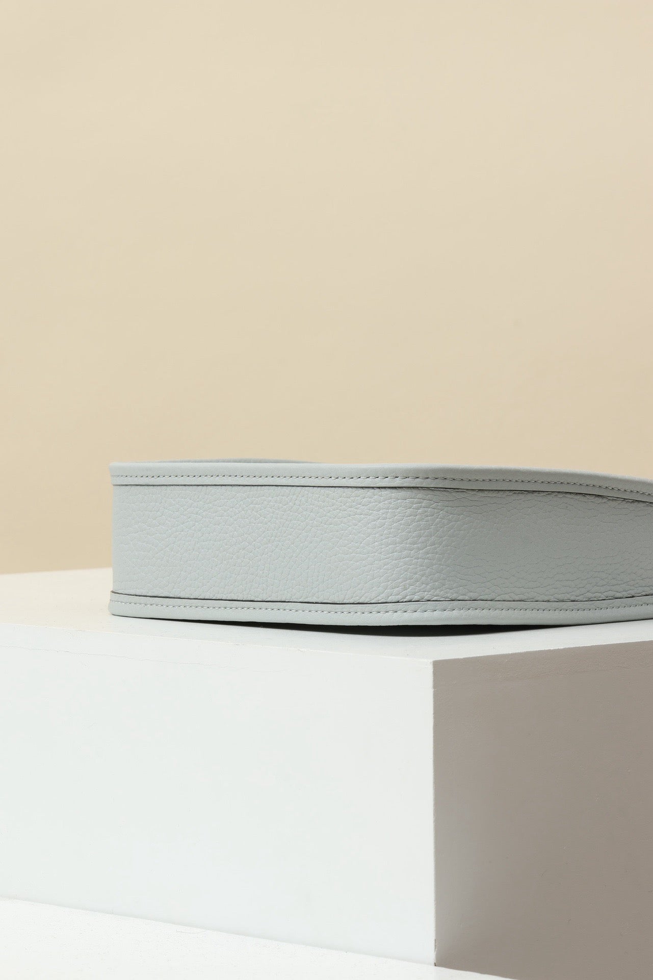 YF16 08 Holy Grail Blue ,Clemence bull leather crossbody bag  , PHW #4416