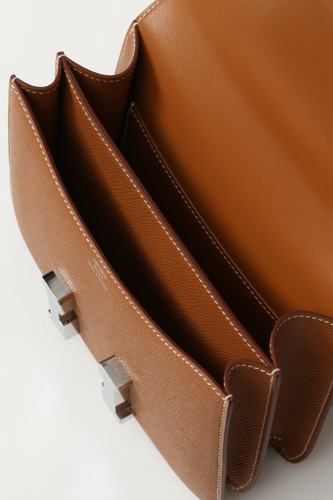 CJ19 19 cm ,  Gold Brown Epsom leather PHW #4297